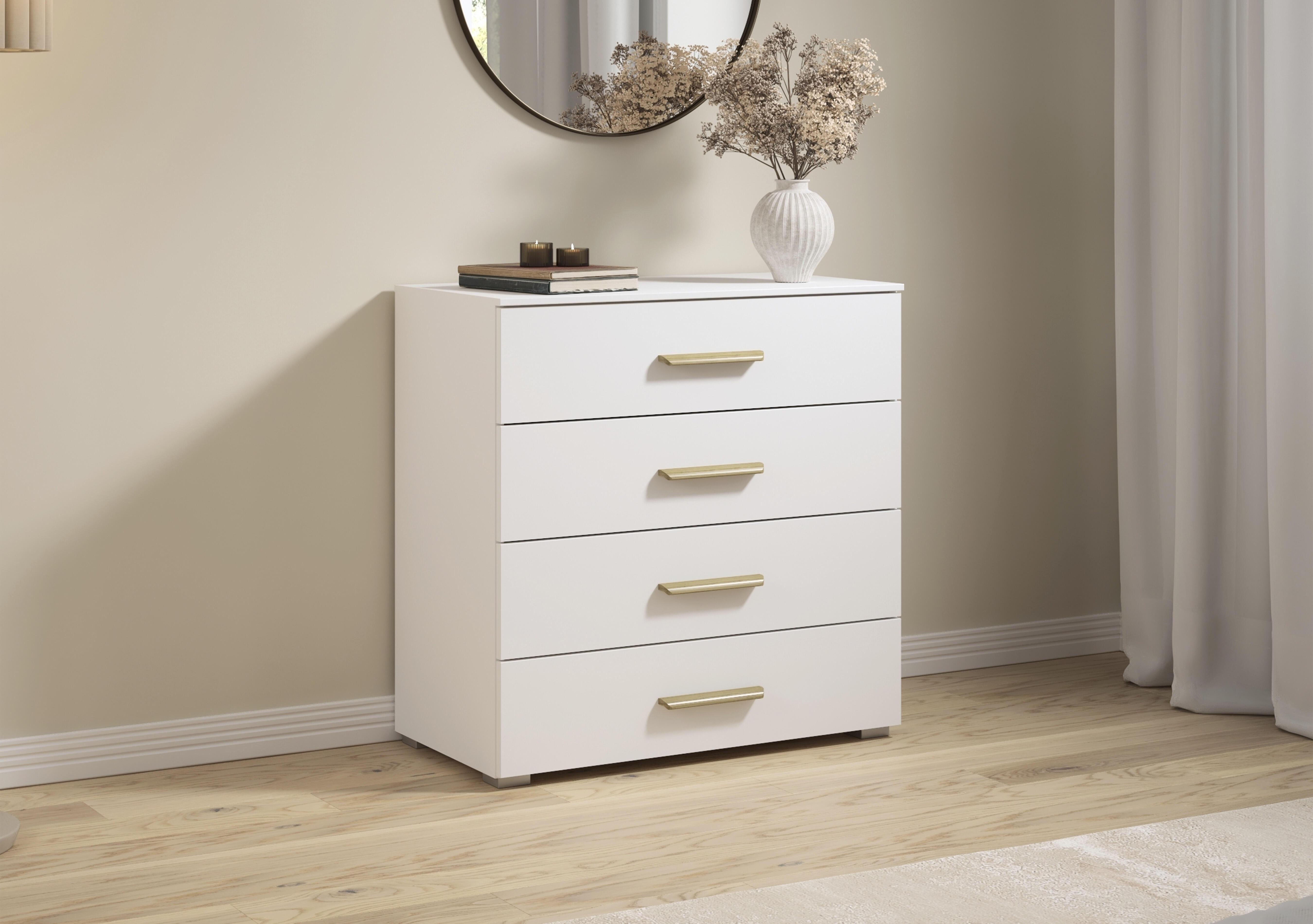 Flavia 4 Drawer Decor Wide Chest in  on Furniture Village
