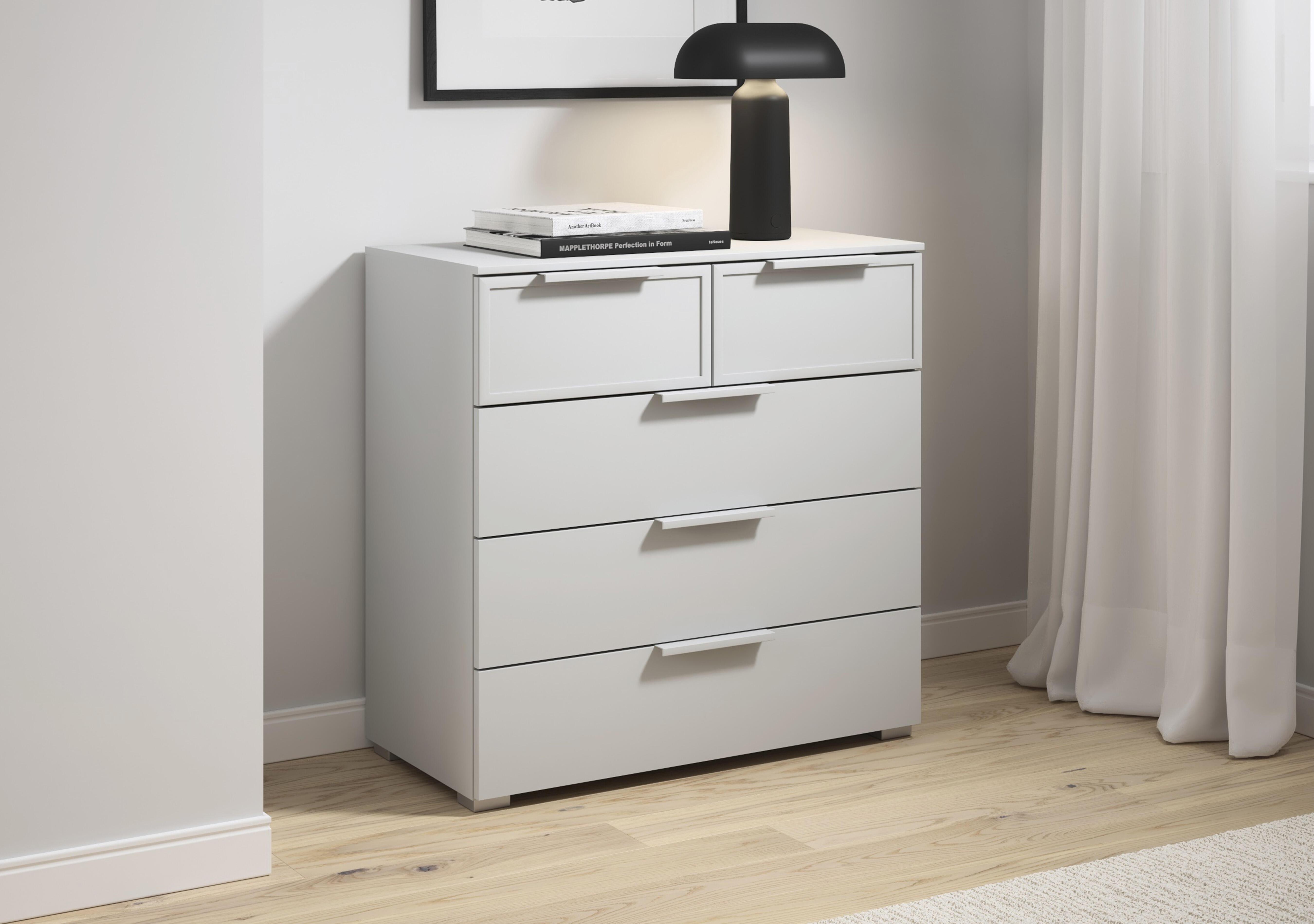 Cadre 2+3 Drawer Chest in  on Furniture Village