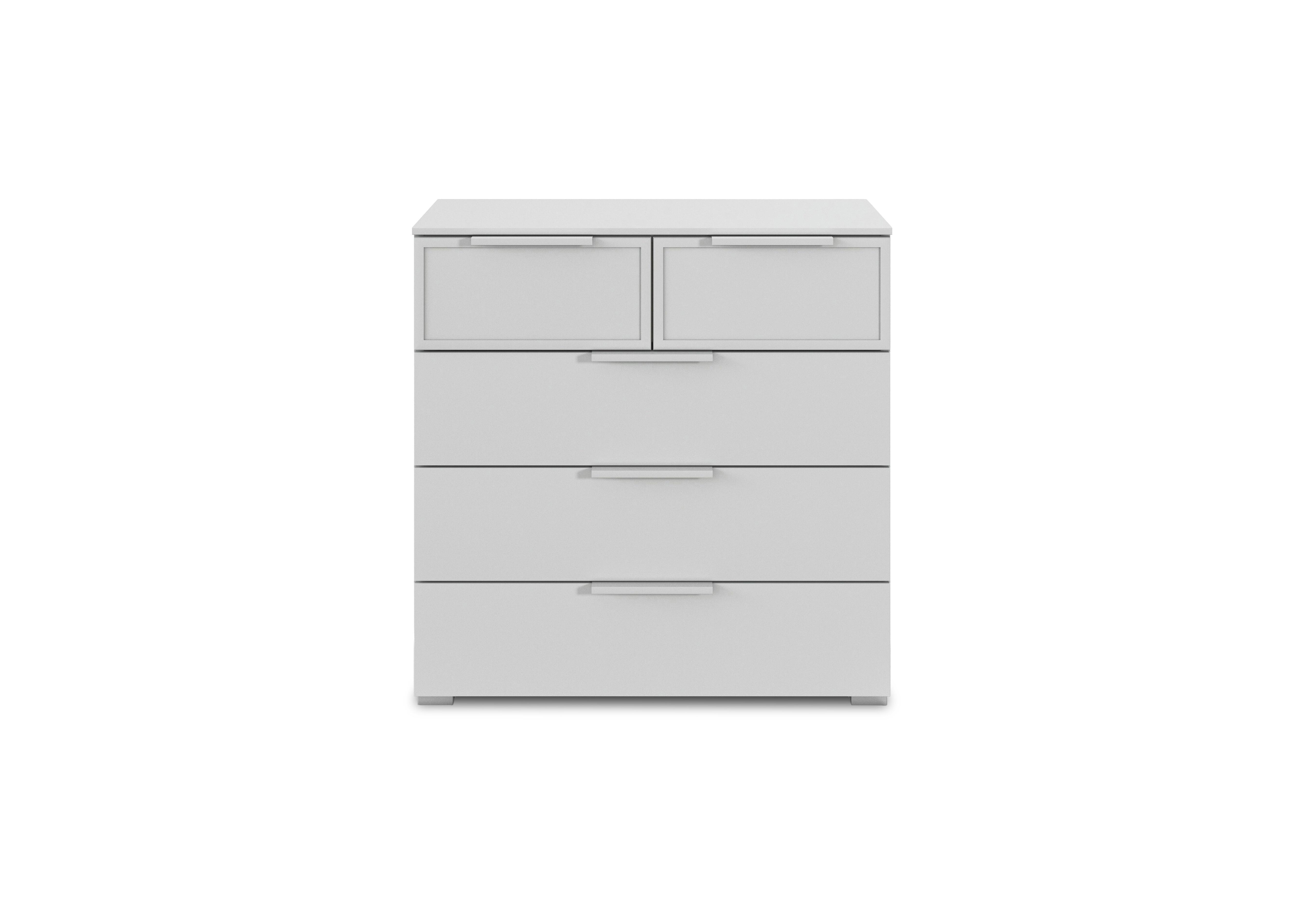 Cadre 2+3 Drawer Chest in Al758  Silk Grey on Furniture Village