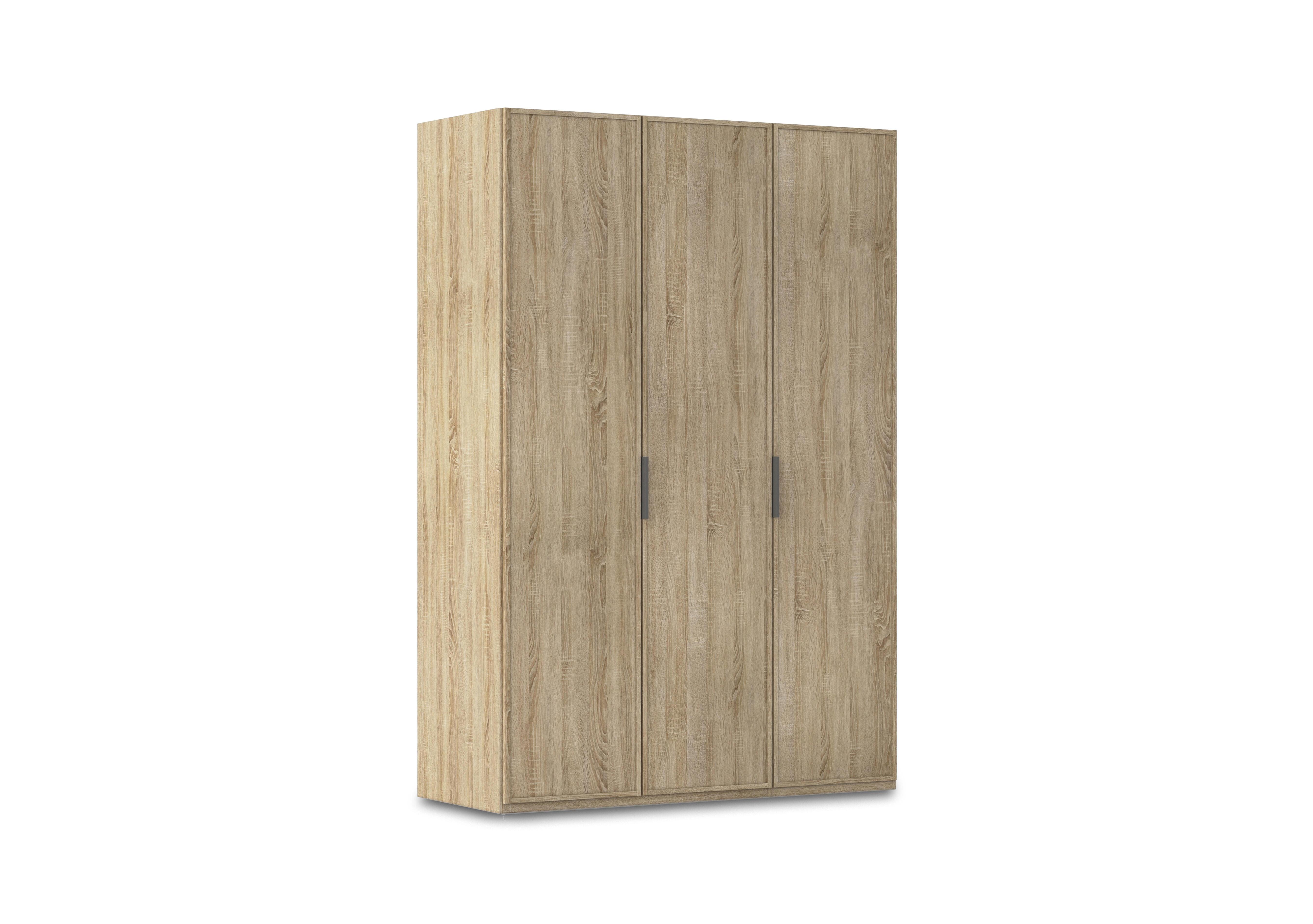 Cadre 151cm 3 Door Hinged Wardrobe in Al759 Sonoma Oak on Furniture Village