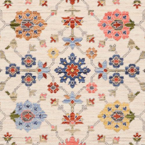Nahla Rug in Cream - Multi on Furniture Village