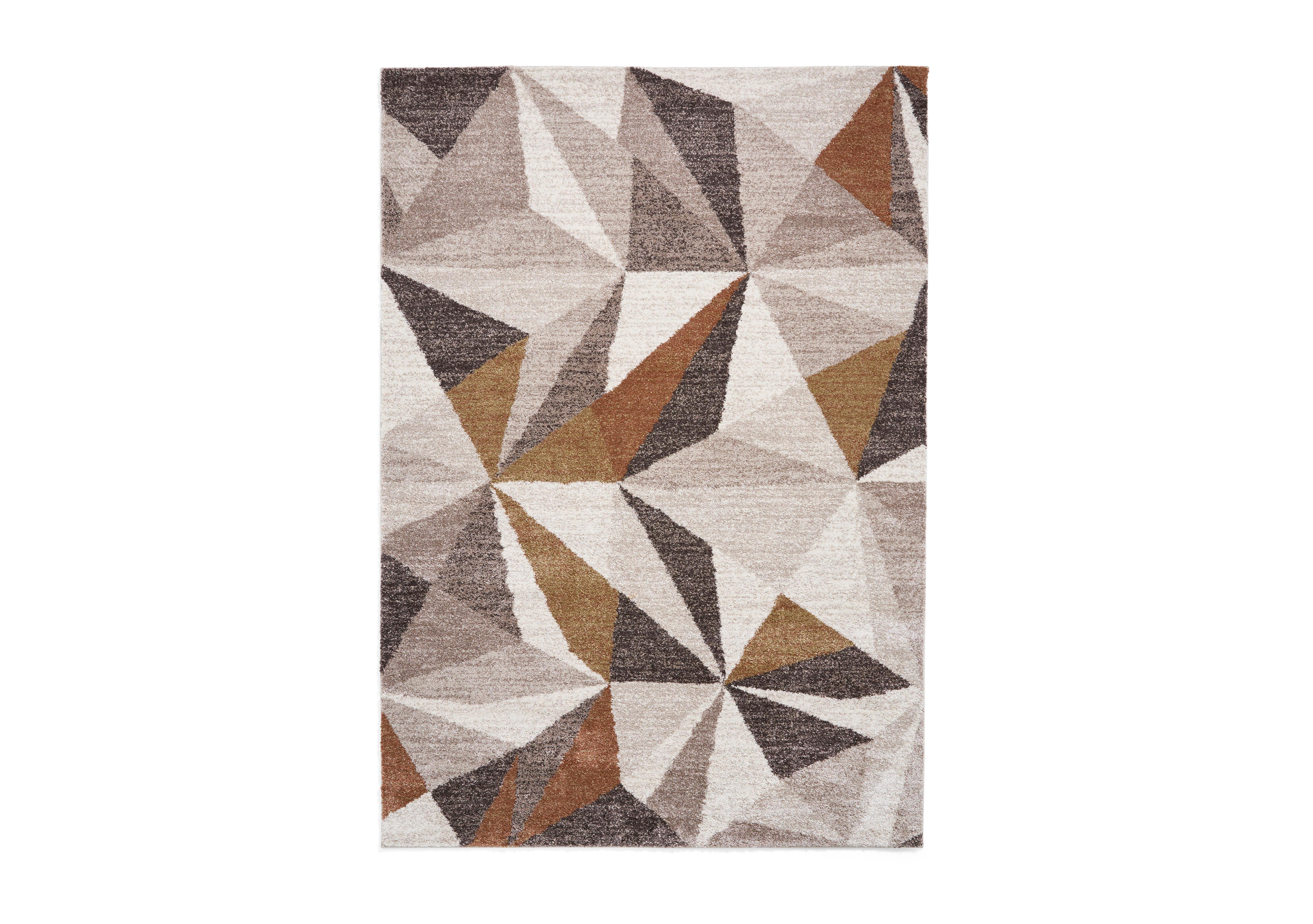 Nola Faceted Rug in  on Furniture Village