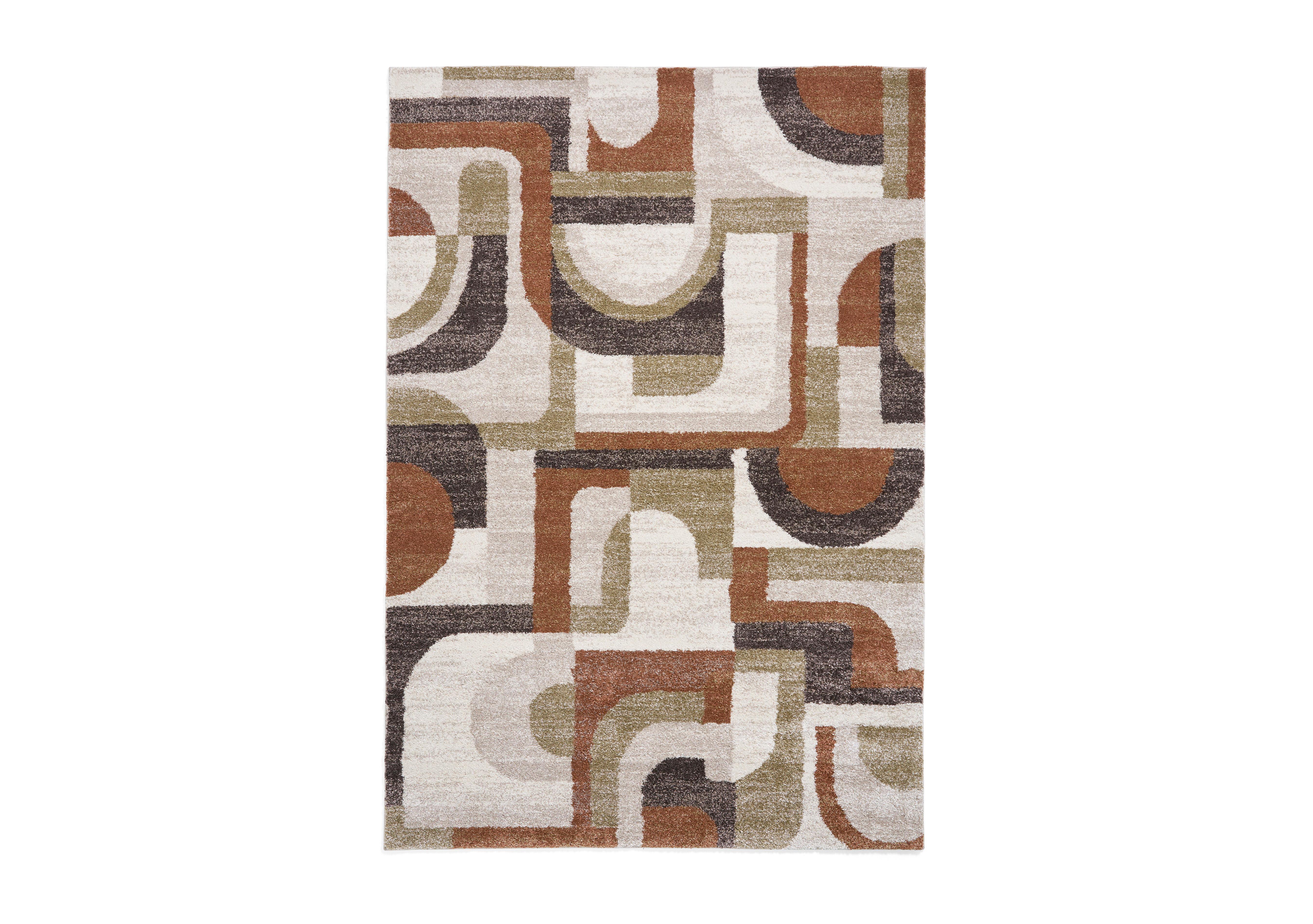 Nola Interlock Rug in  on Furniture Village