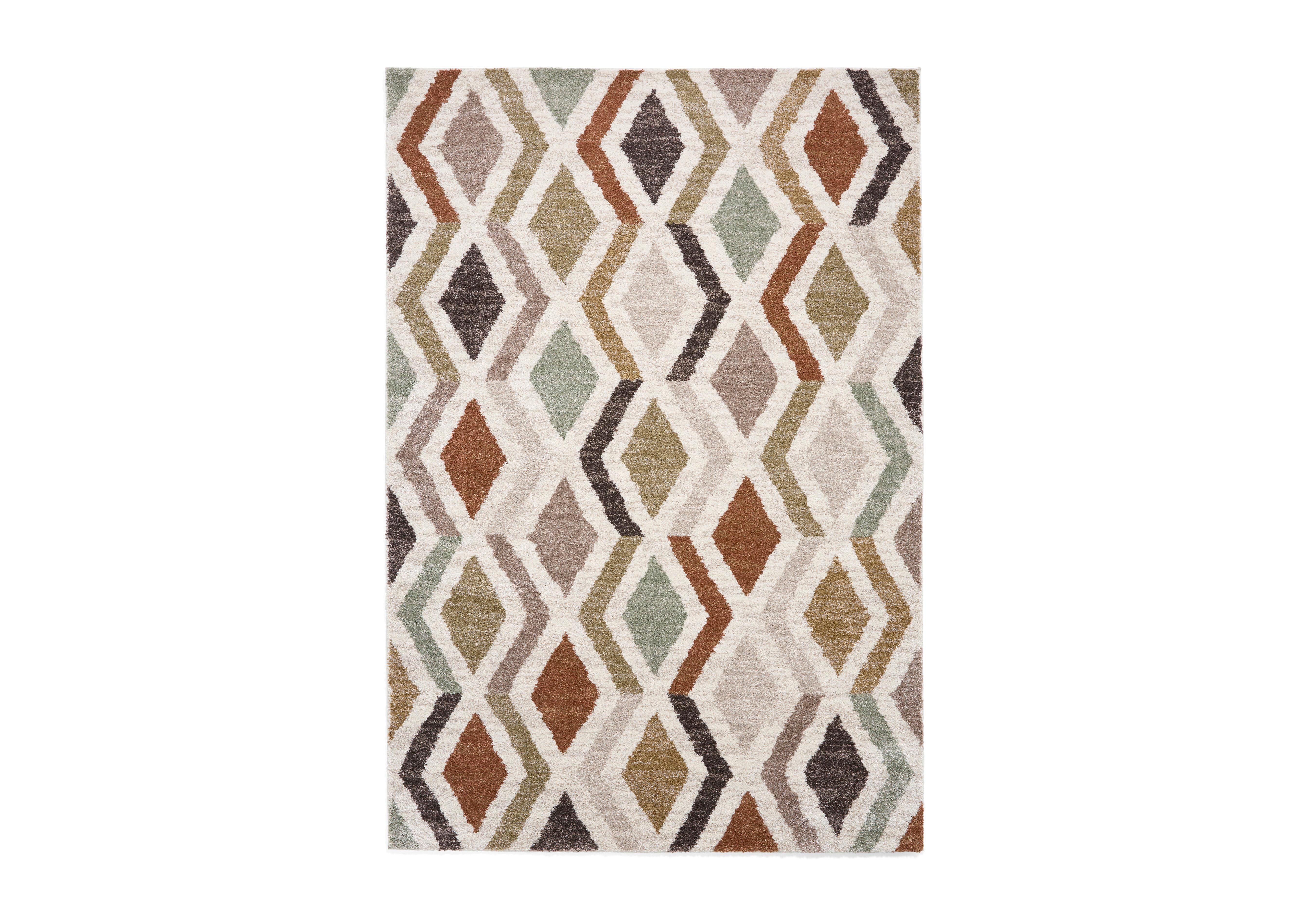 Nola Lattice Rug in  on Furniture Village
