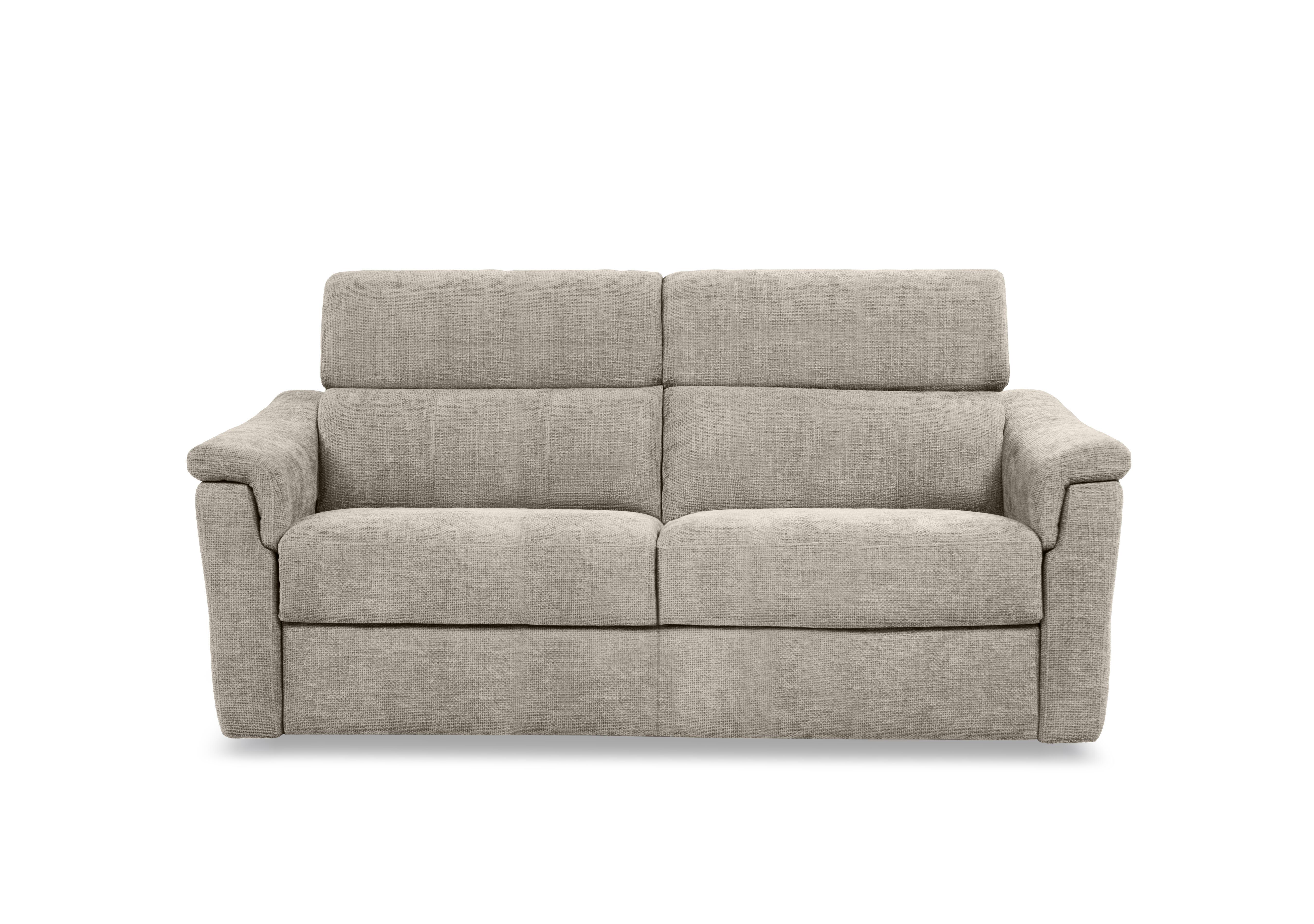 Bella 2 Seater Fabric Sofa in Zoia Beige 9020 on Furniture Village