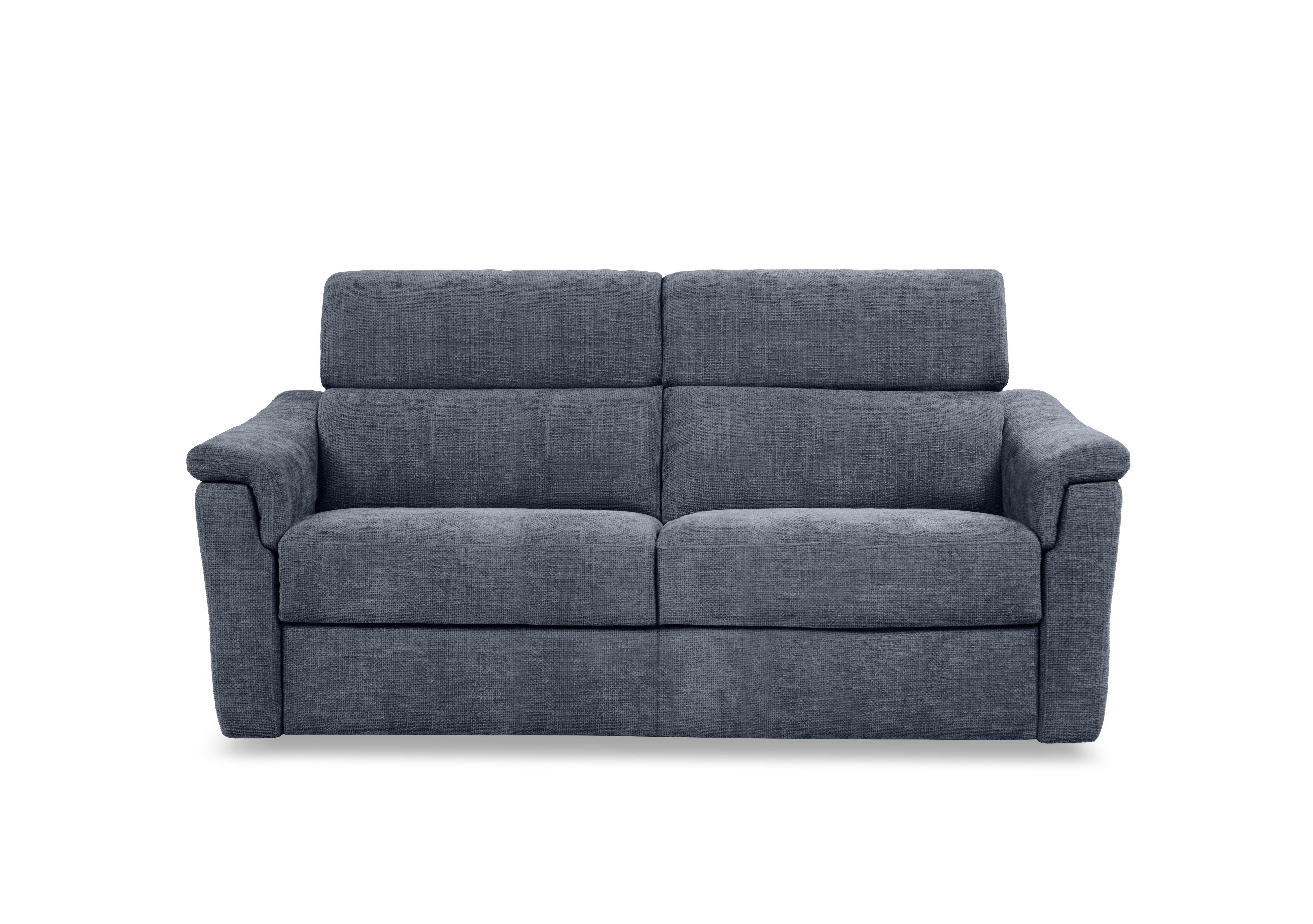 Bella 2 Seater Fabric Sofa in Zoia Yale Blue 8014 on Furniture Village