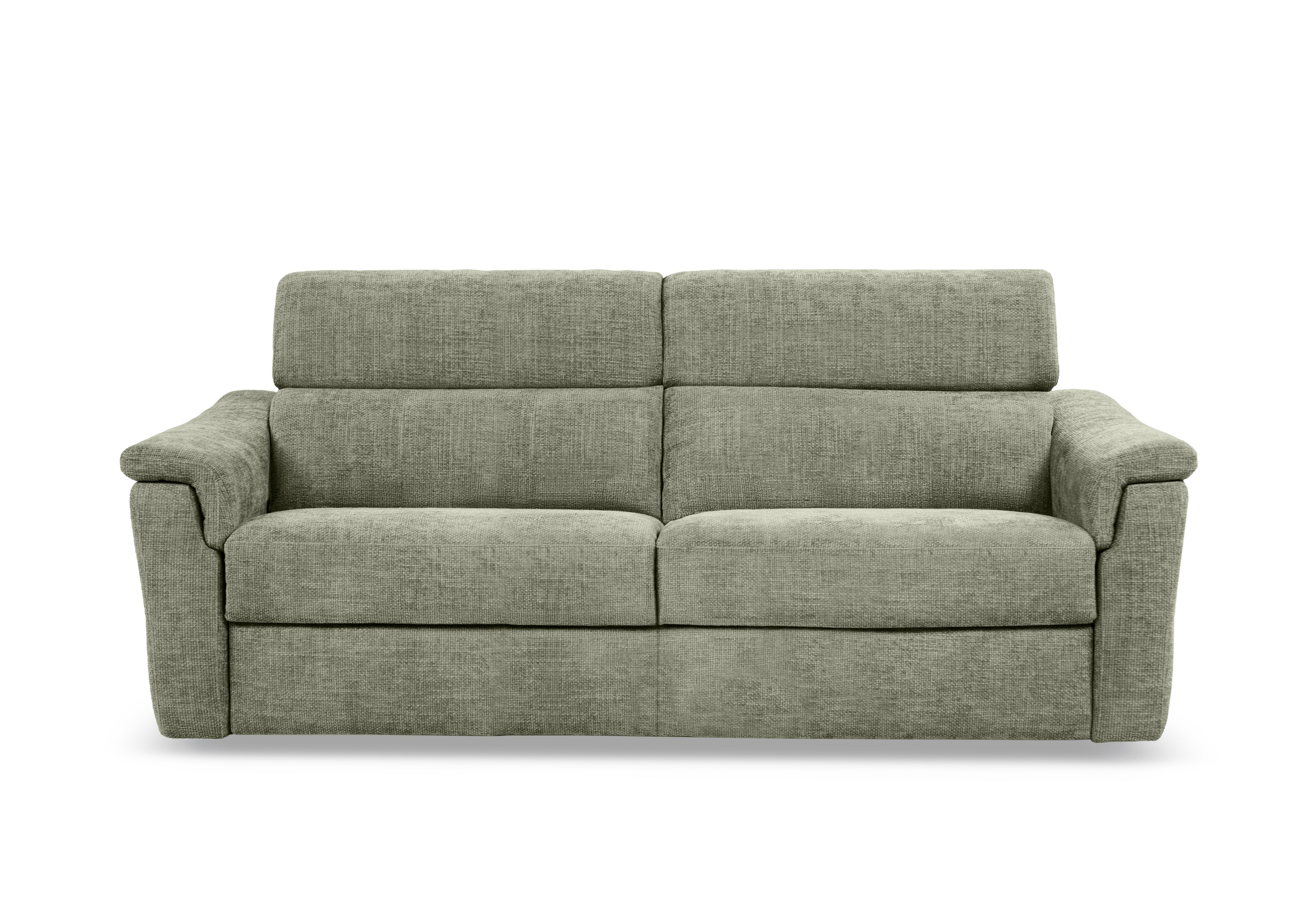 Bella 3 Seater Fabric Sofa in Zoia Muschio 9001 on Furniture Village