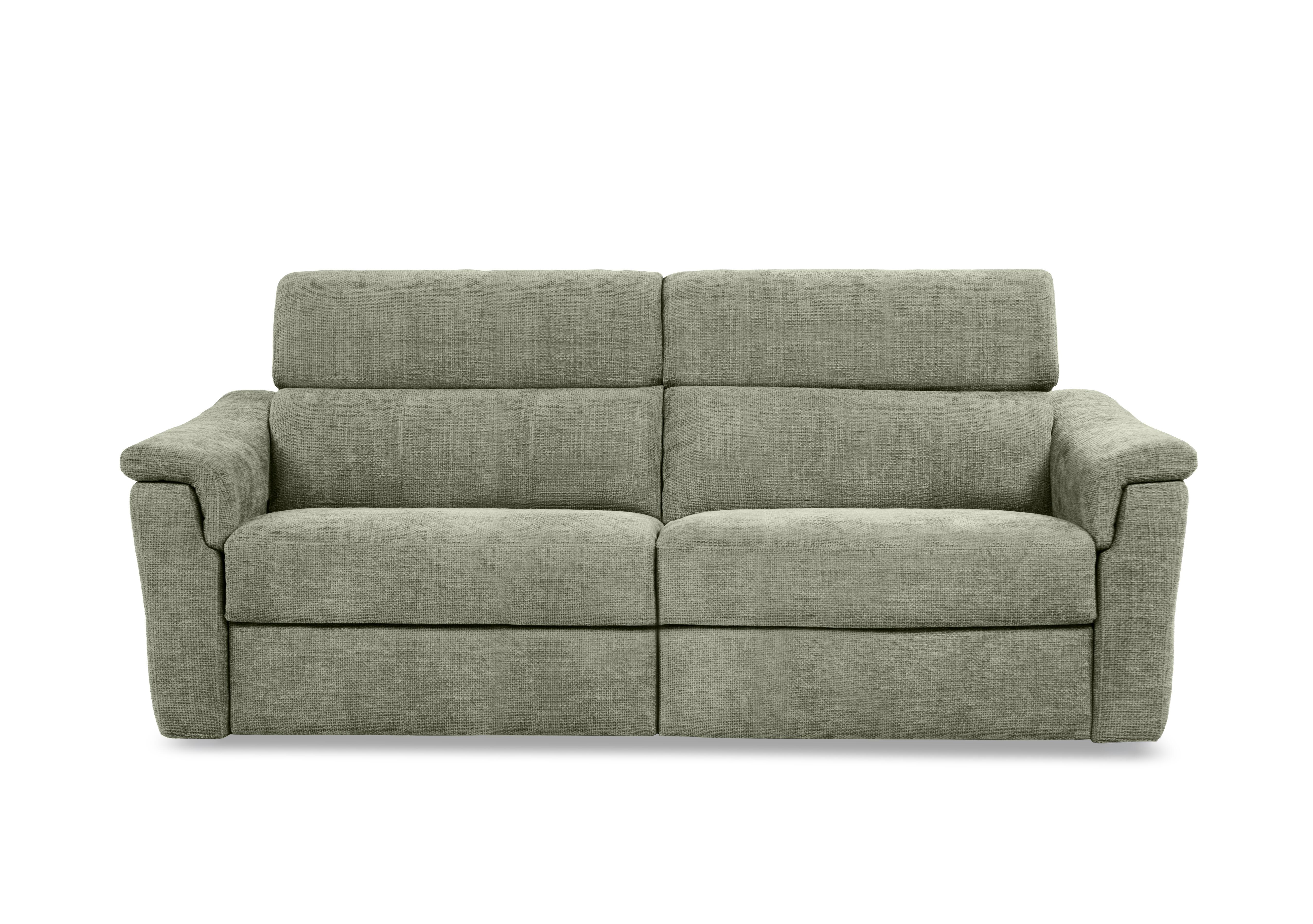 Bella 3 Seater Fabric Sofa in Zoia Muschio 9001 on Furniture Village