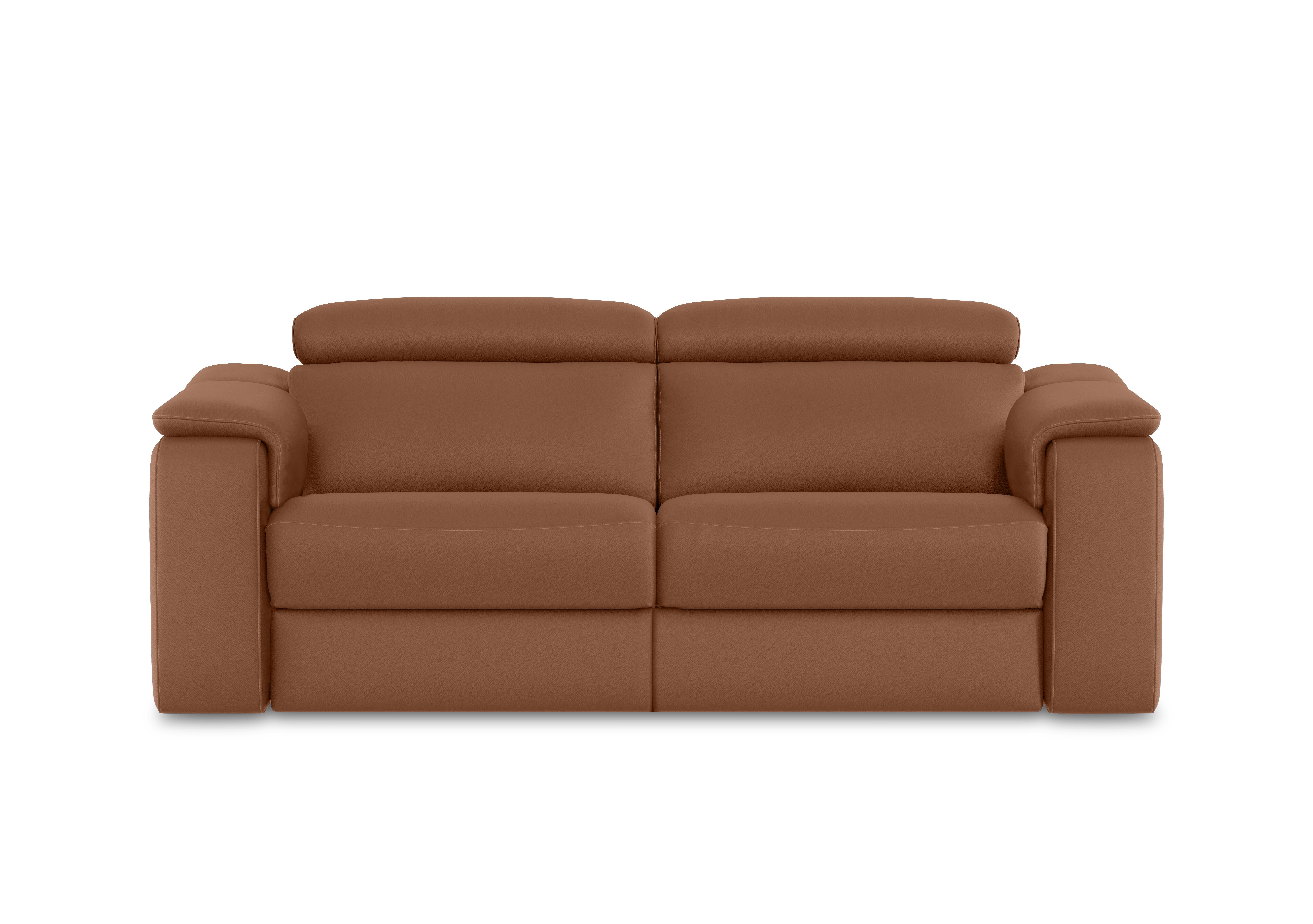 Canto 3 Seater Leather Sofa in Torello Cuoio 372 on Furniture Village