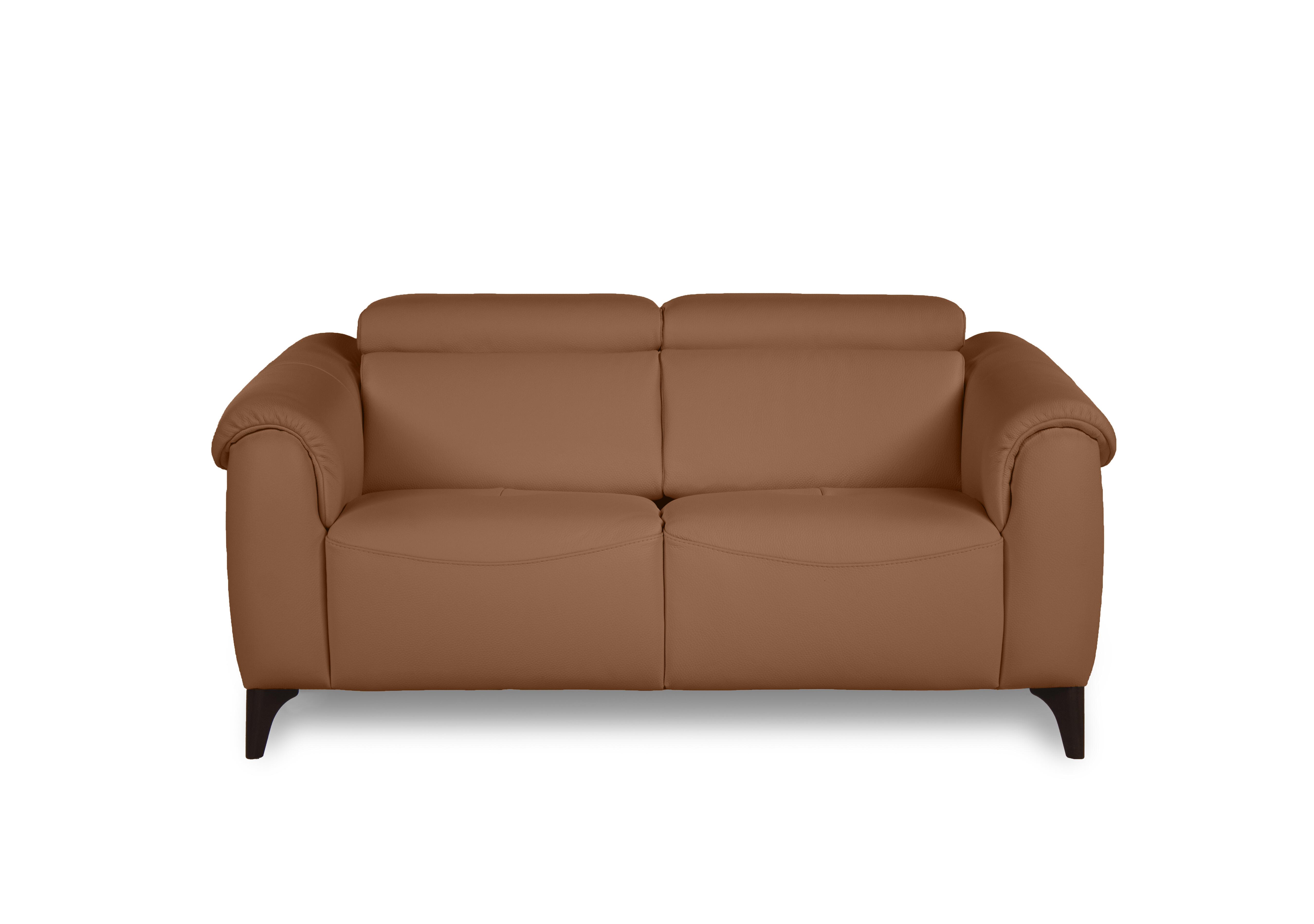 Nicole 2 Seater Leather Sofa in Botero Cuoio 2151 Rw on Furniture Village