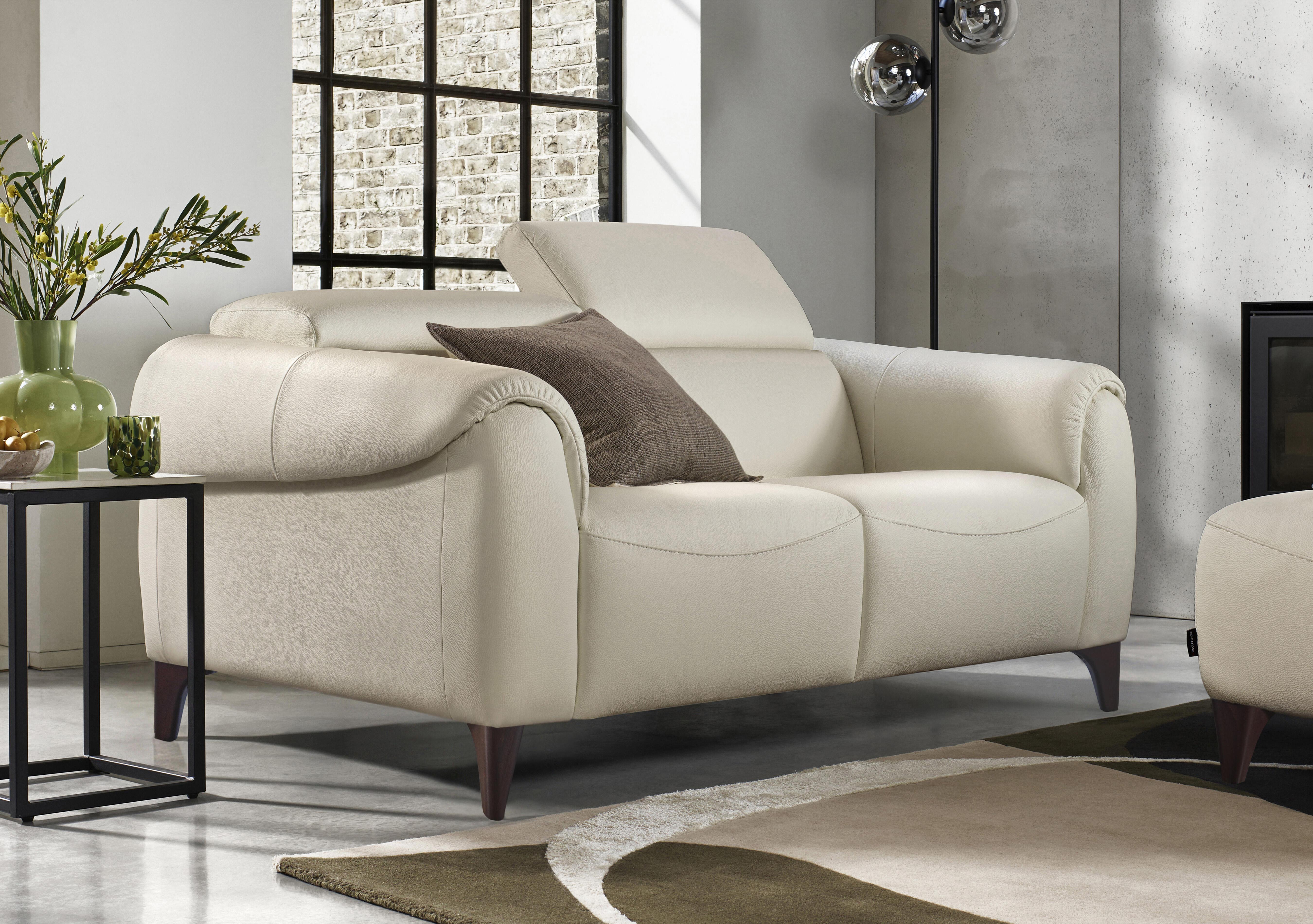 Nicole 2 Seater Leather Power Recliner Sofa with Power Headrests and Power Lumbar in  on Furniture Village
