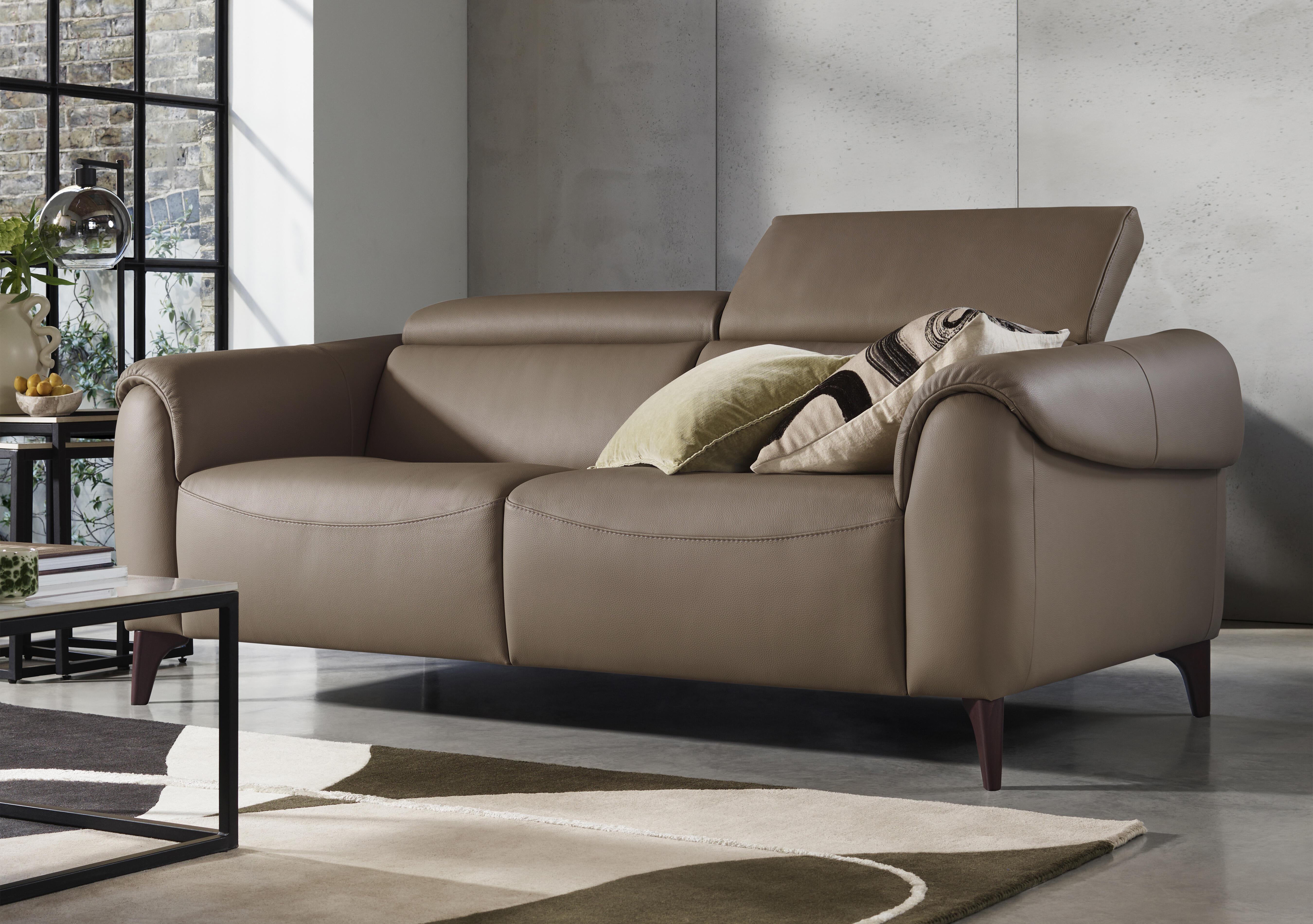 Nicole 3 Seater Leather Power Recliner Sofa with Power Headrests and Power Lumbar in  on Furniture Village