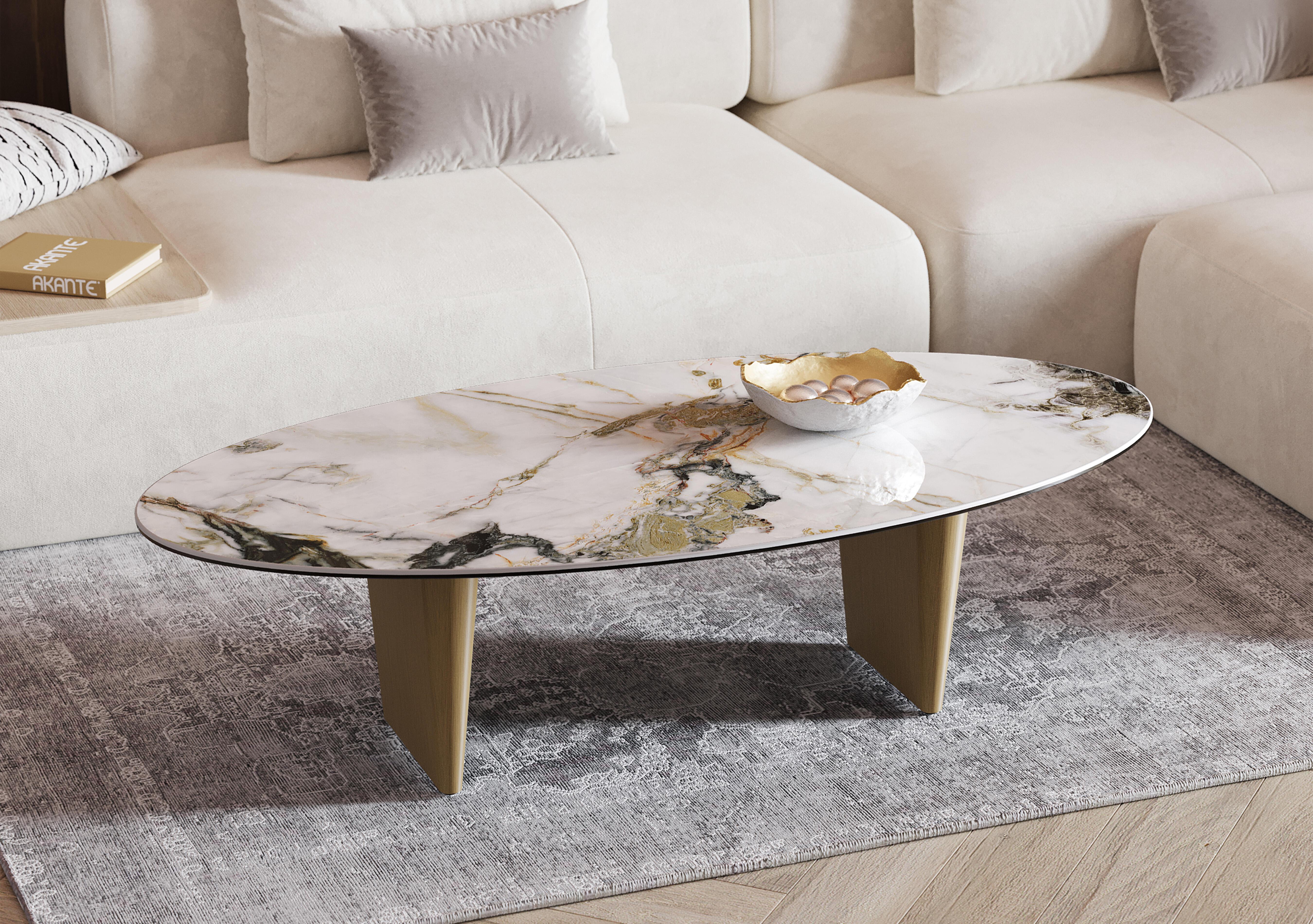Felipe Coffee Table with Gold Legs in  on Furniture Village
