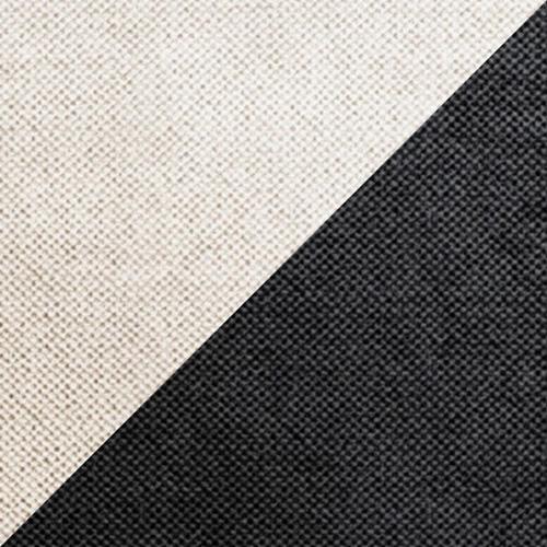 Raul 160cm Eramosa Swivel Extending Dining Table and 4 Fabric Swivel Dining Chairs in Anthracite - Cream on Furniture Village