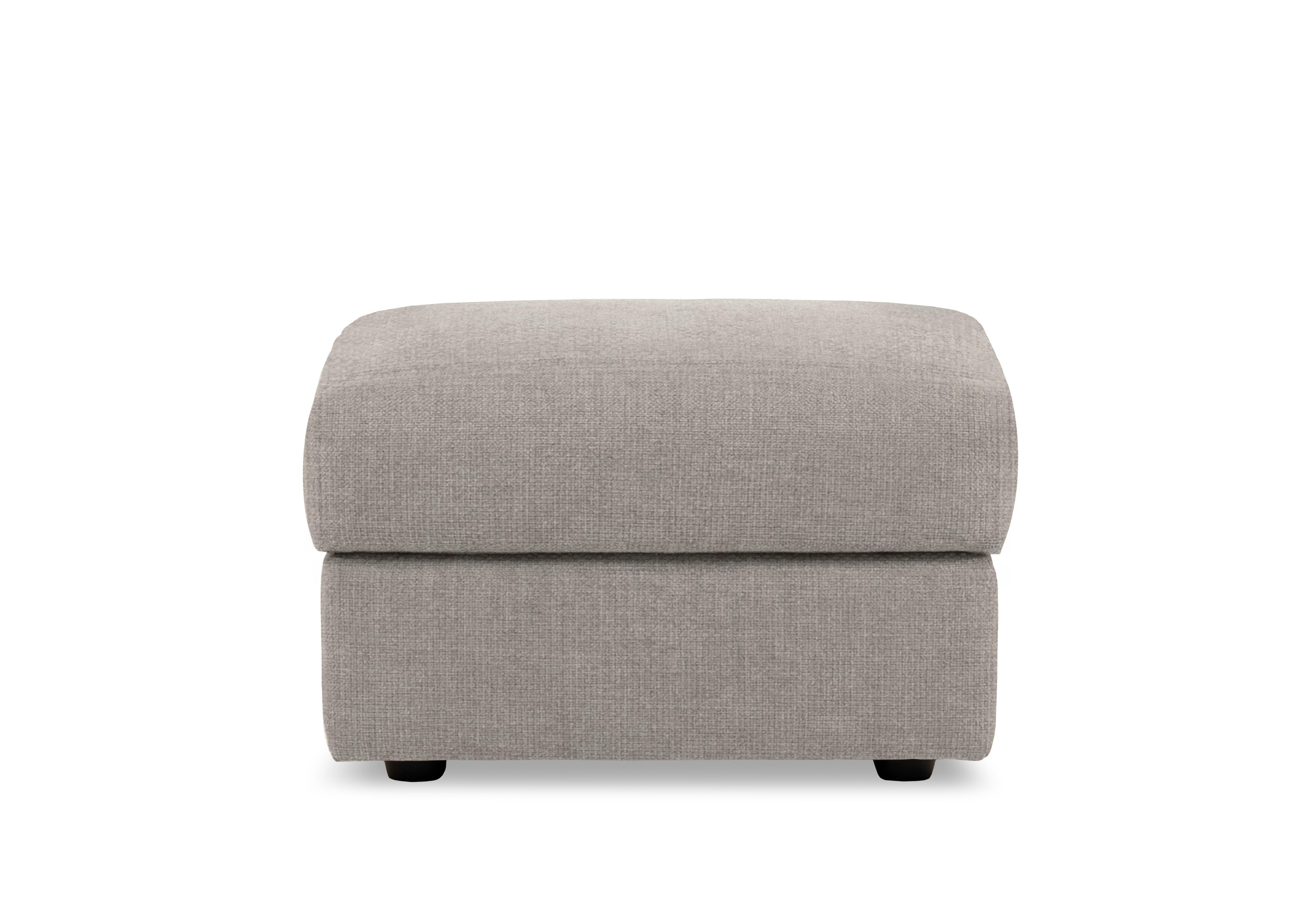 Bella Rectangular Fabric Storage Footstool in Baobab Tortora 524 on Furniture Village