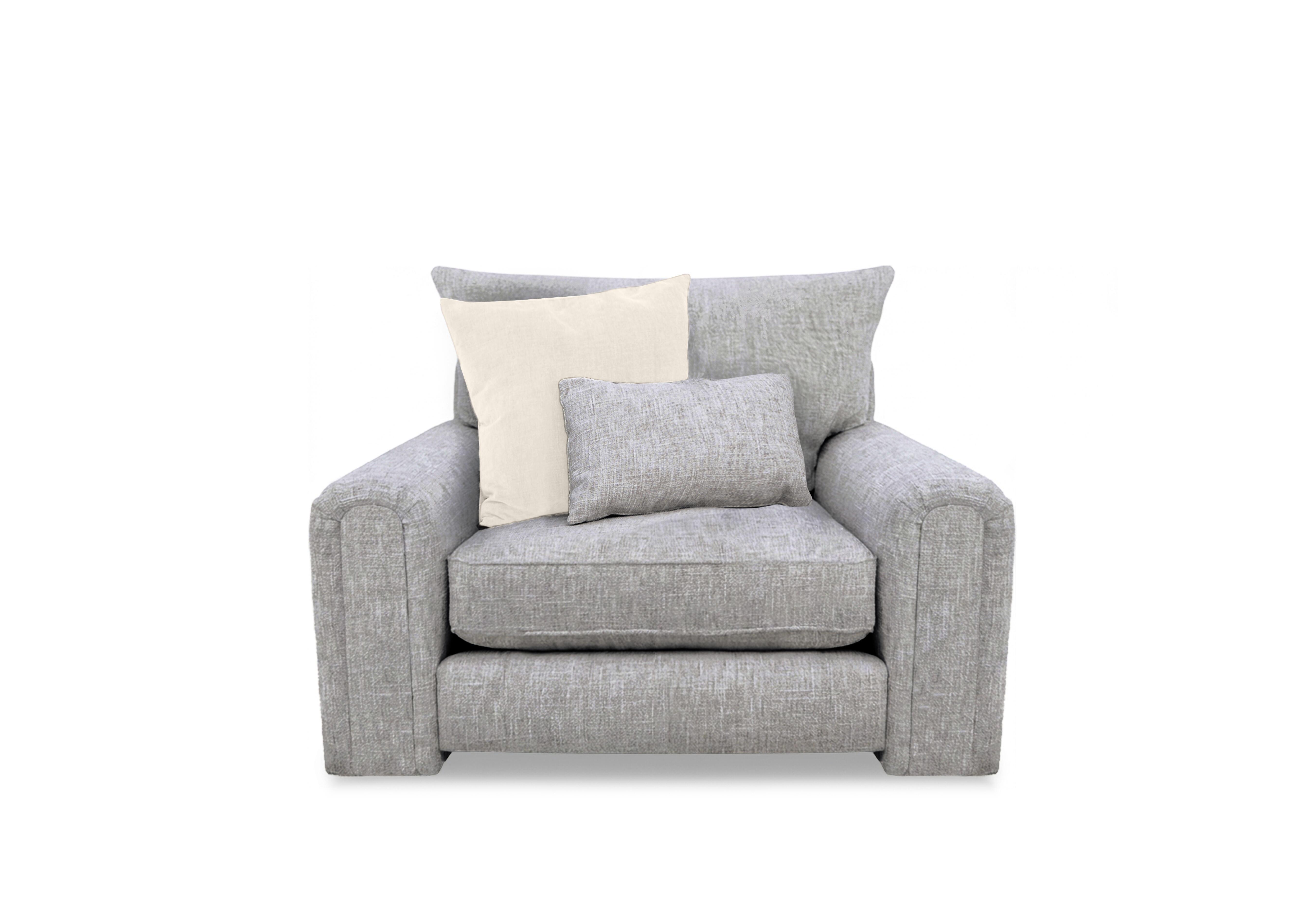 Retreat Fabric Armchair in Odyssey Metropolis on Furniture Village
