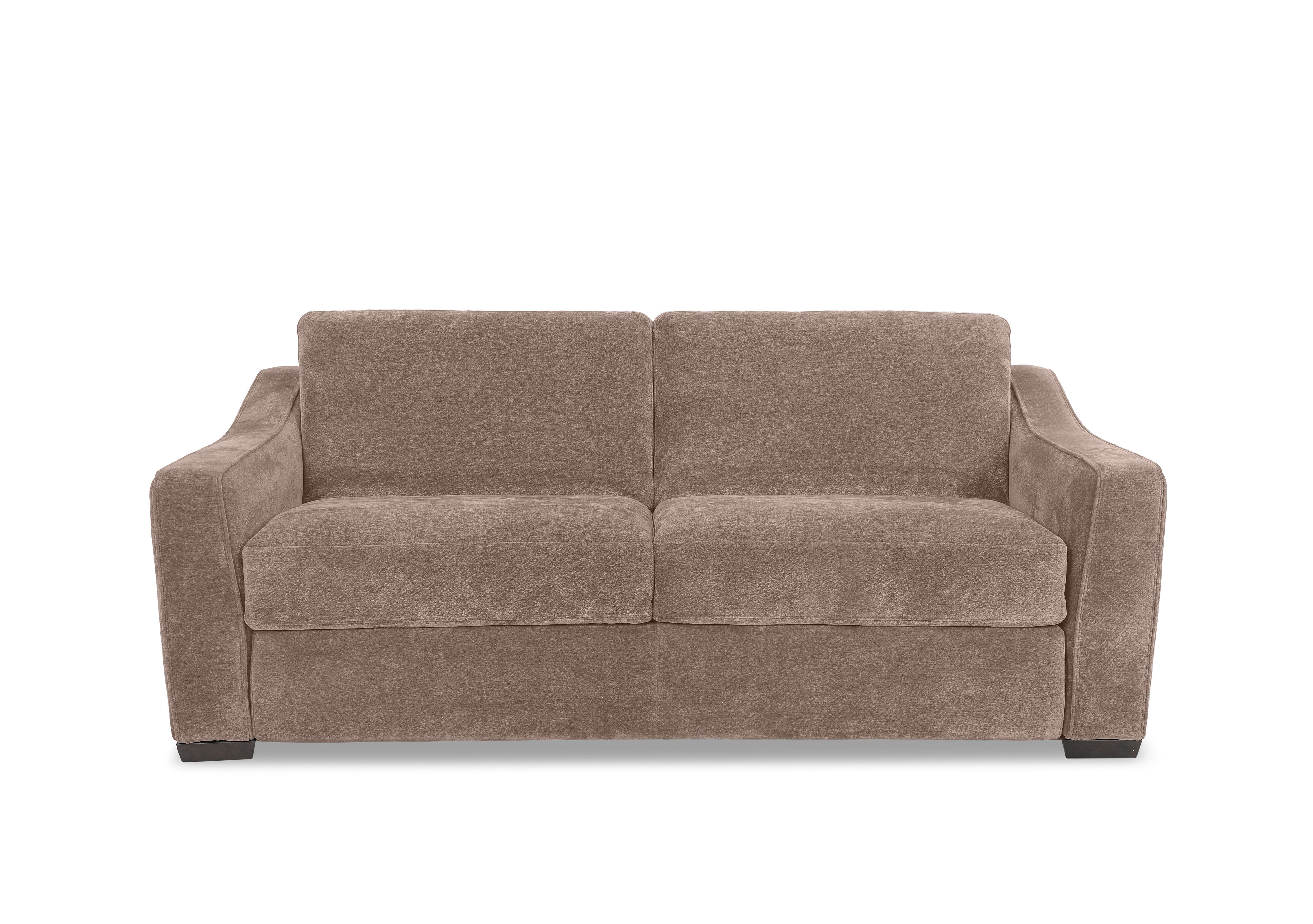 Nap 3 Seater Fabric Sofa Bed in Fab-Dab-R08 Brown on Furniture Village