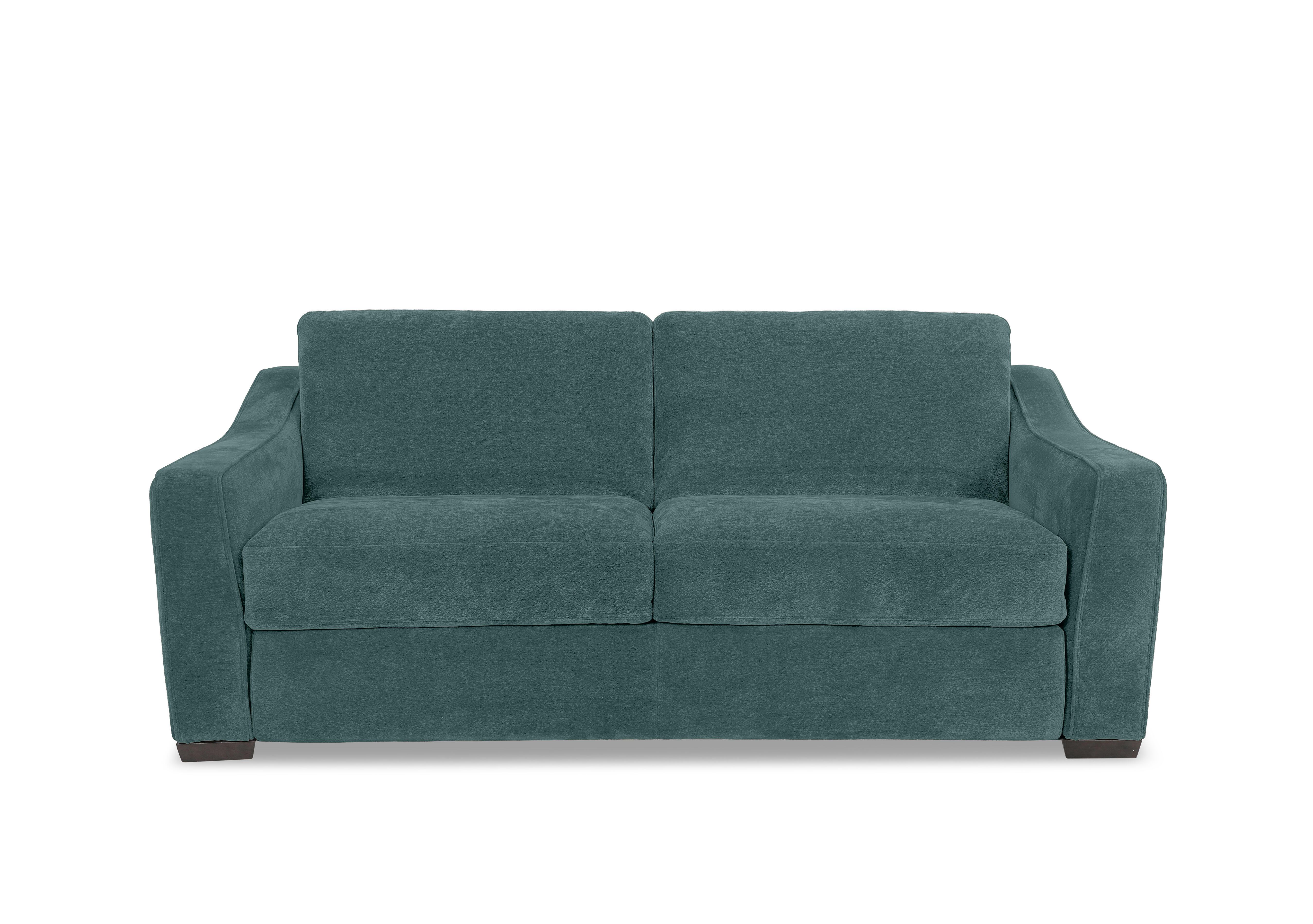 Nap 3 Seater Fabric Sofa Bed in Fab-Dab-R17 Peacock on Furniture Village
