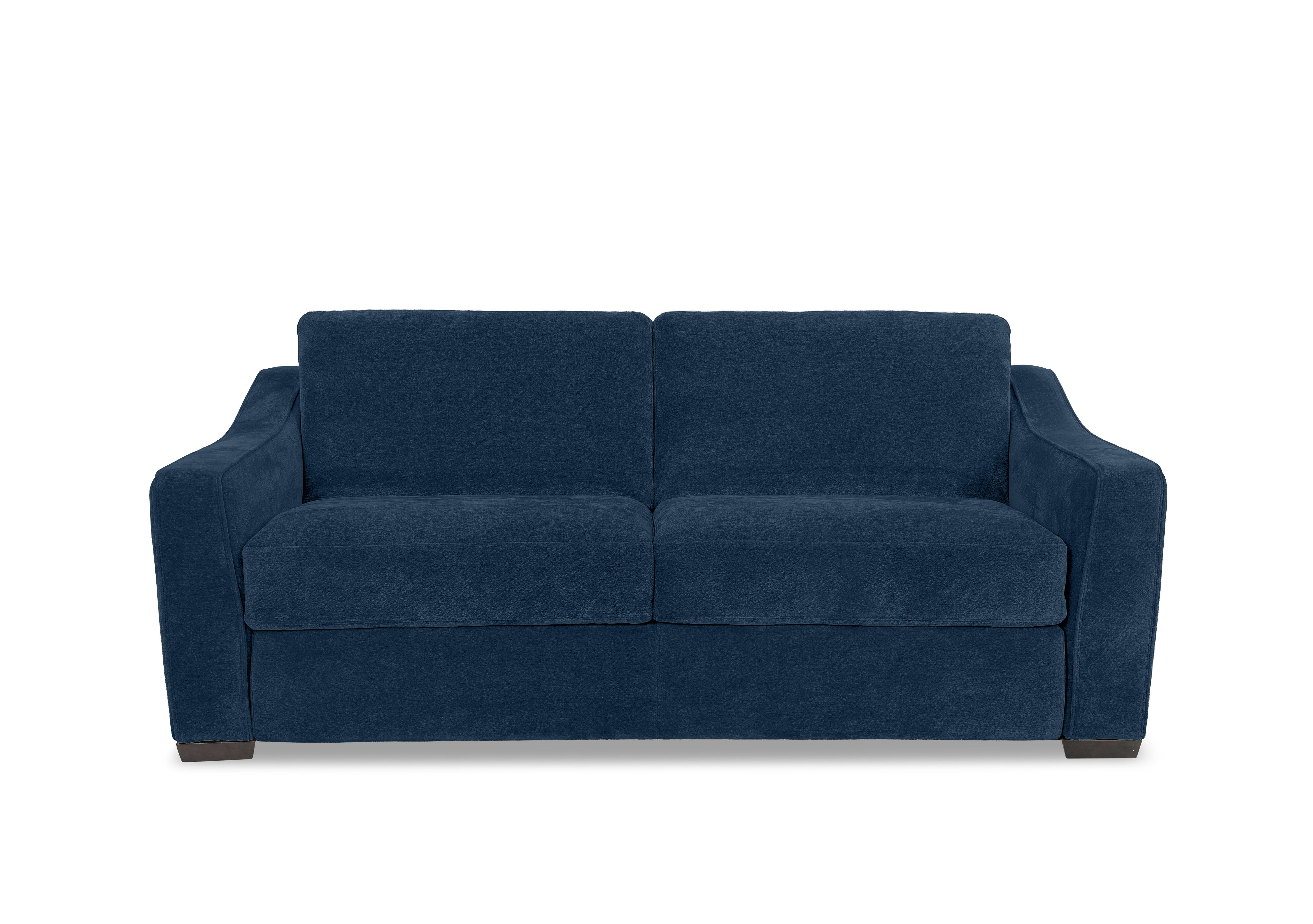 Nap 3 Seater Fabric Sofa Bed in Fab-Dab-R23 Steel Blue on Furniture Village
