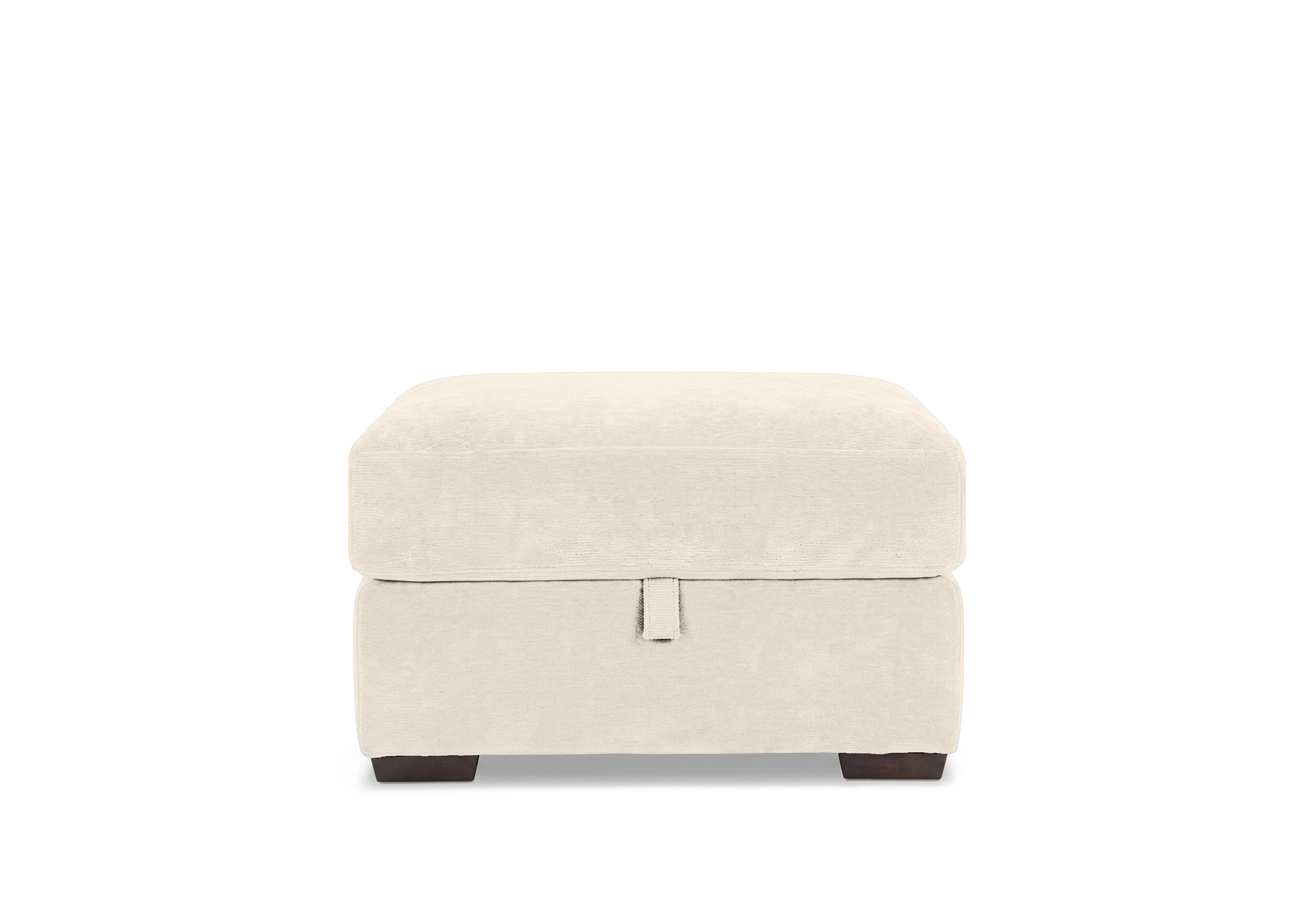 Nap Fabric Storage Footstool in Fab-Dab-R06 Beige on Furniture Village