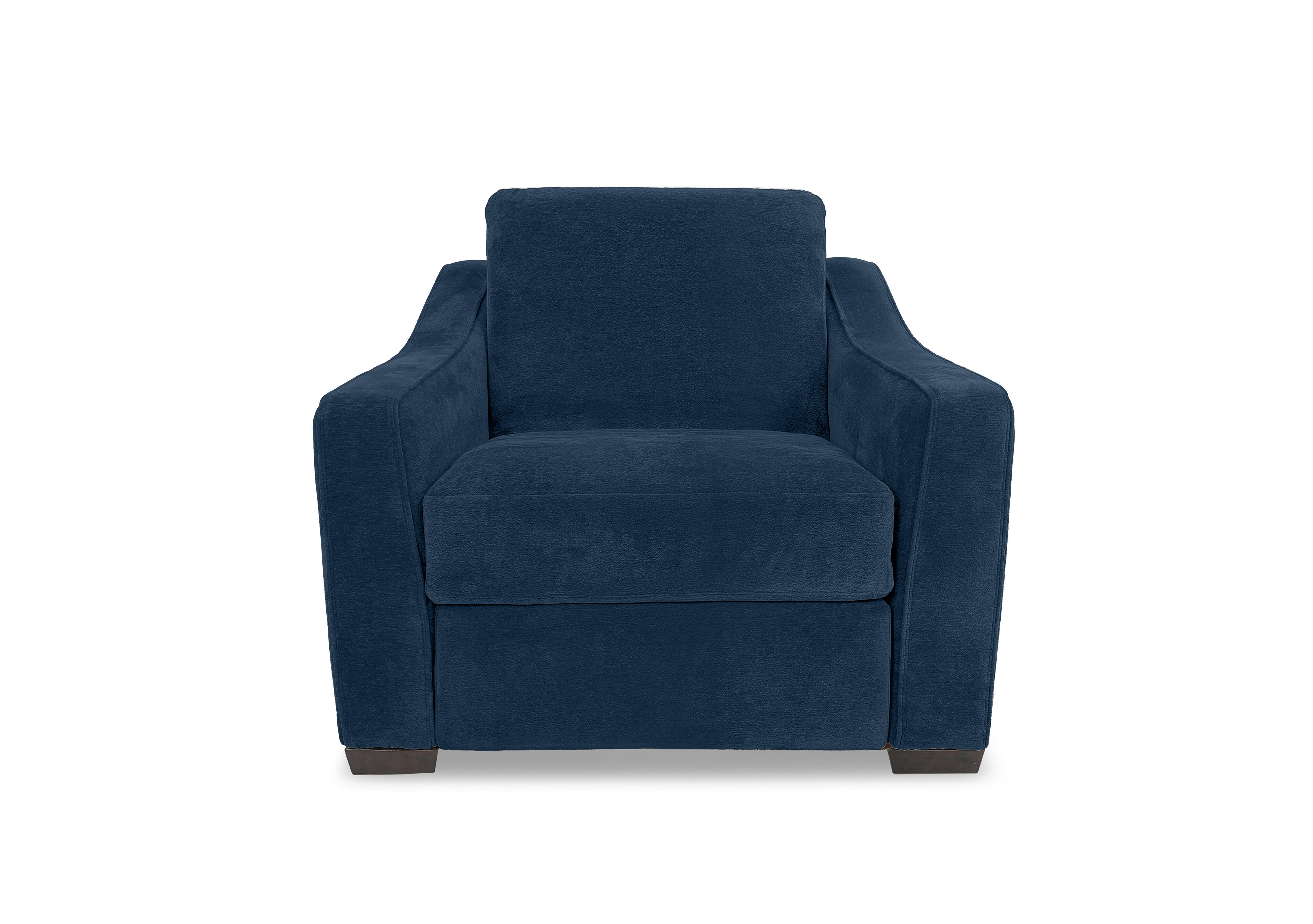 Nap Fabric Snuggler Sofa Bed in Fab-Dab-R23 Steel Blue on Furniture Village