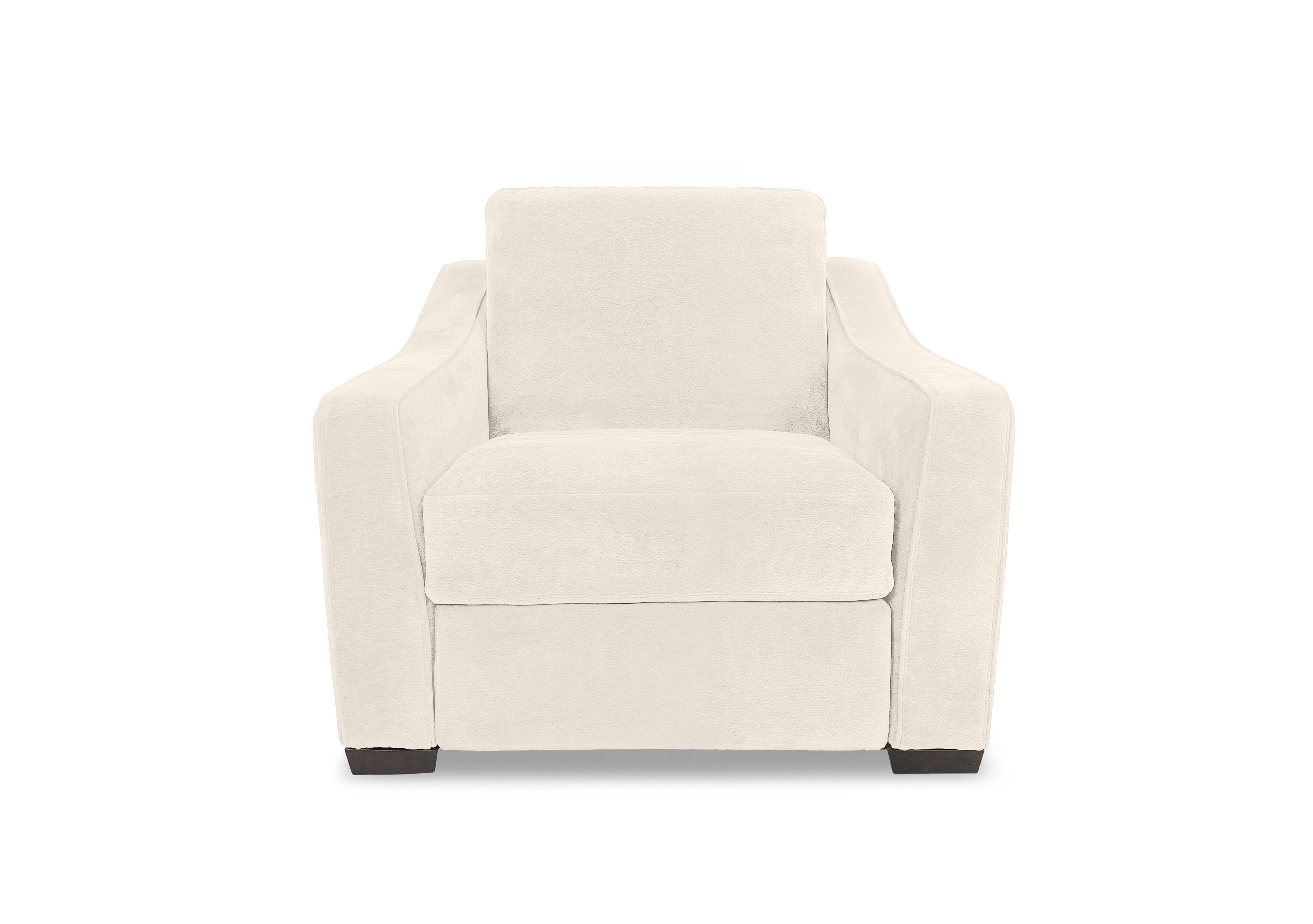 Nap Fabric Snuggler Chair in Fab-Dab-R05 Cream on Furniture Village