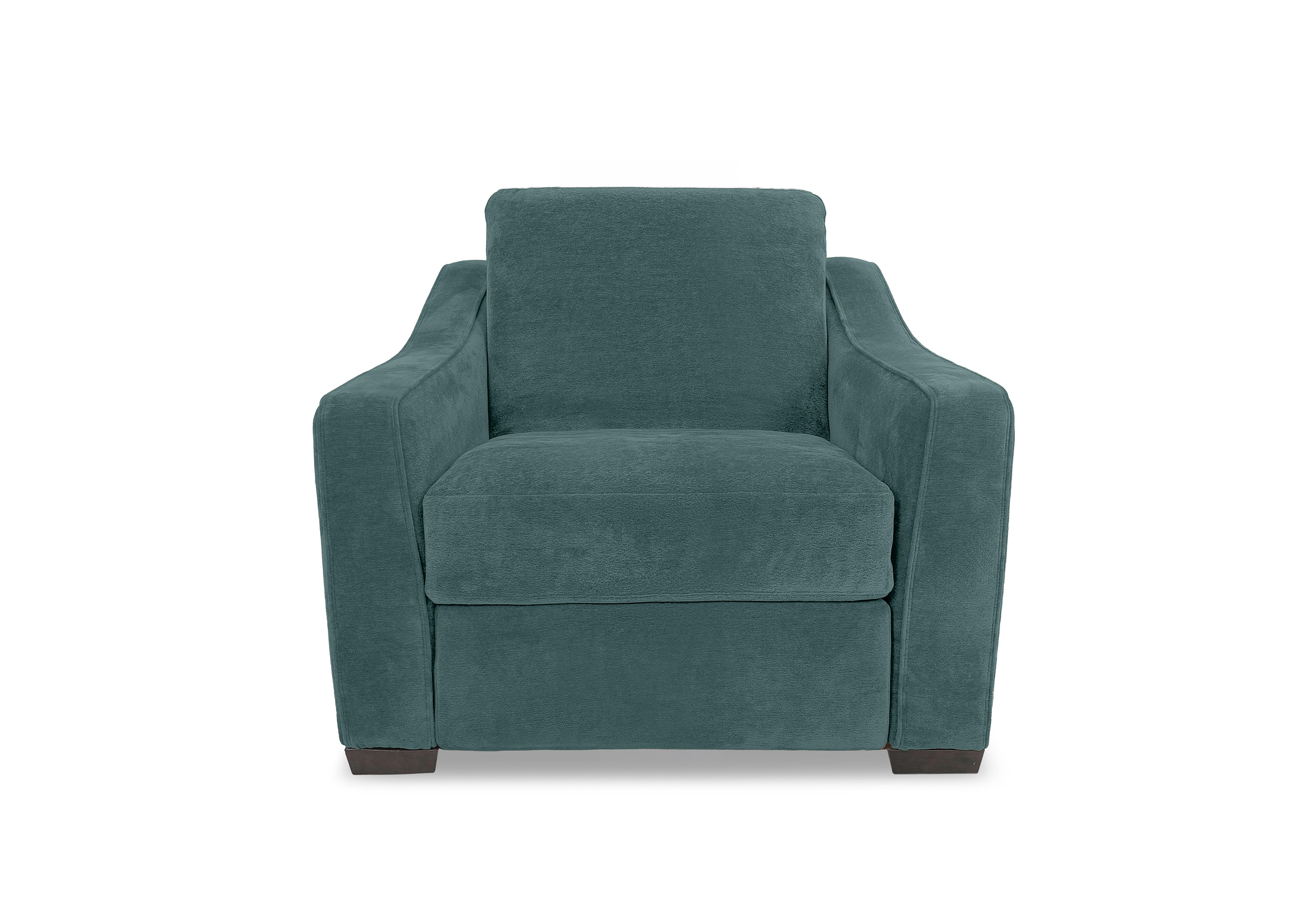 Nap Fabric Snuggler Chair in Fab-Dab-R17 Peacock on Furniture Village