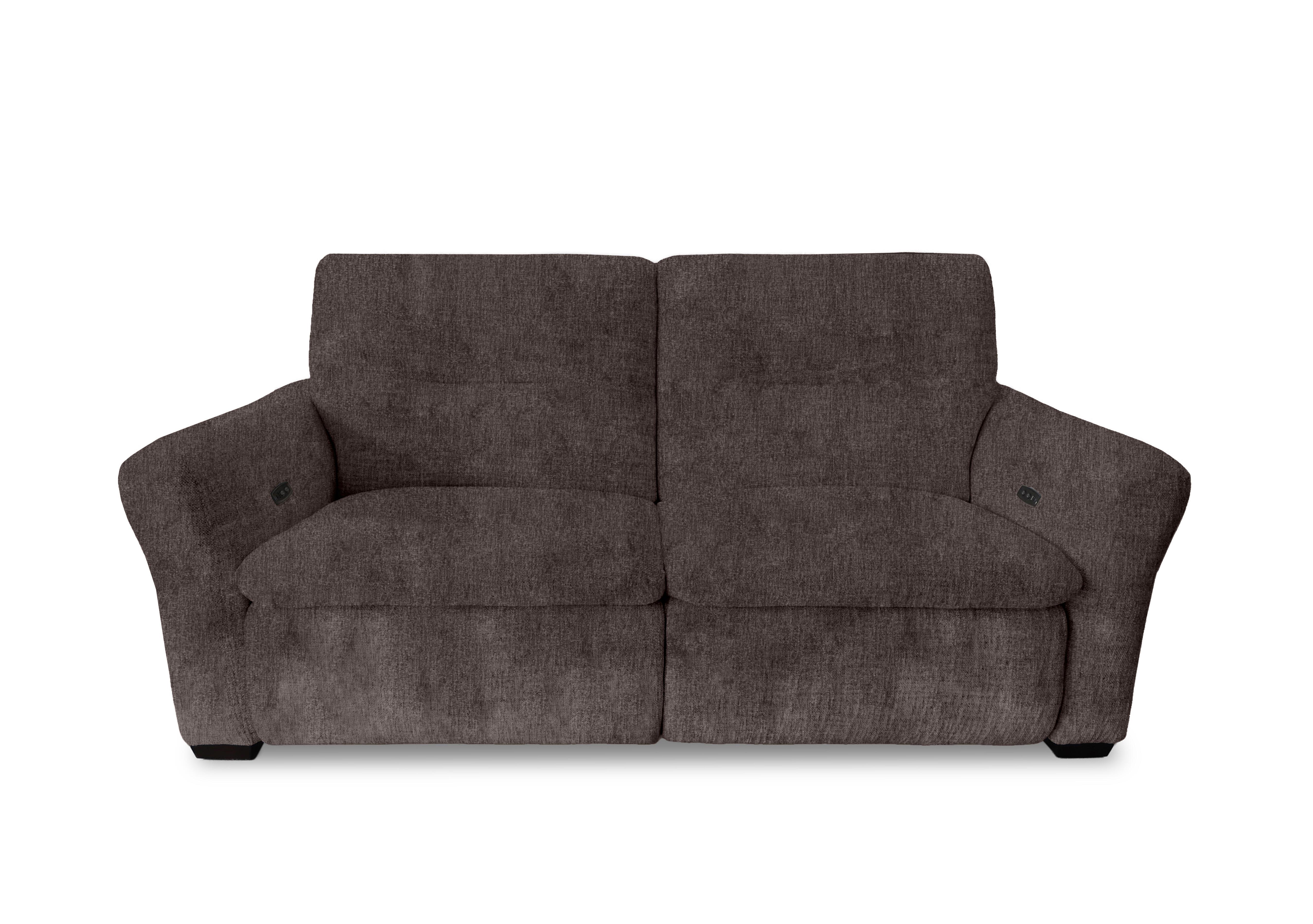 Restore 3 Seater Fabric Power Recliner Sofa with Power Headrests in Fab-Crn-R102 Cacao on Furniture Village