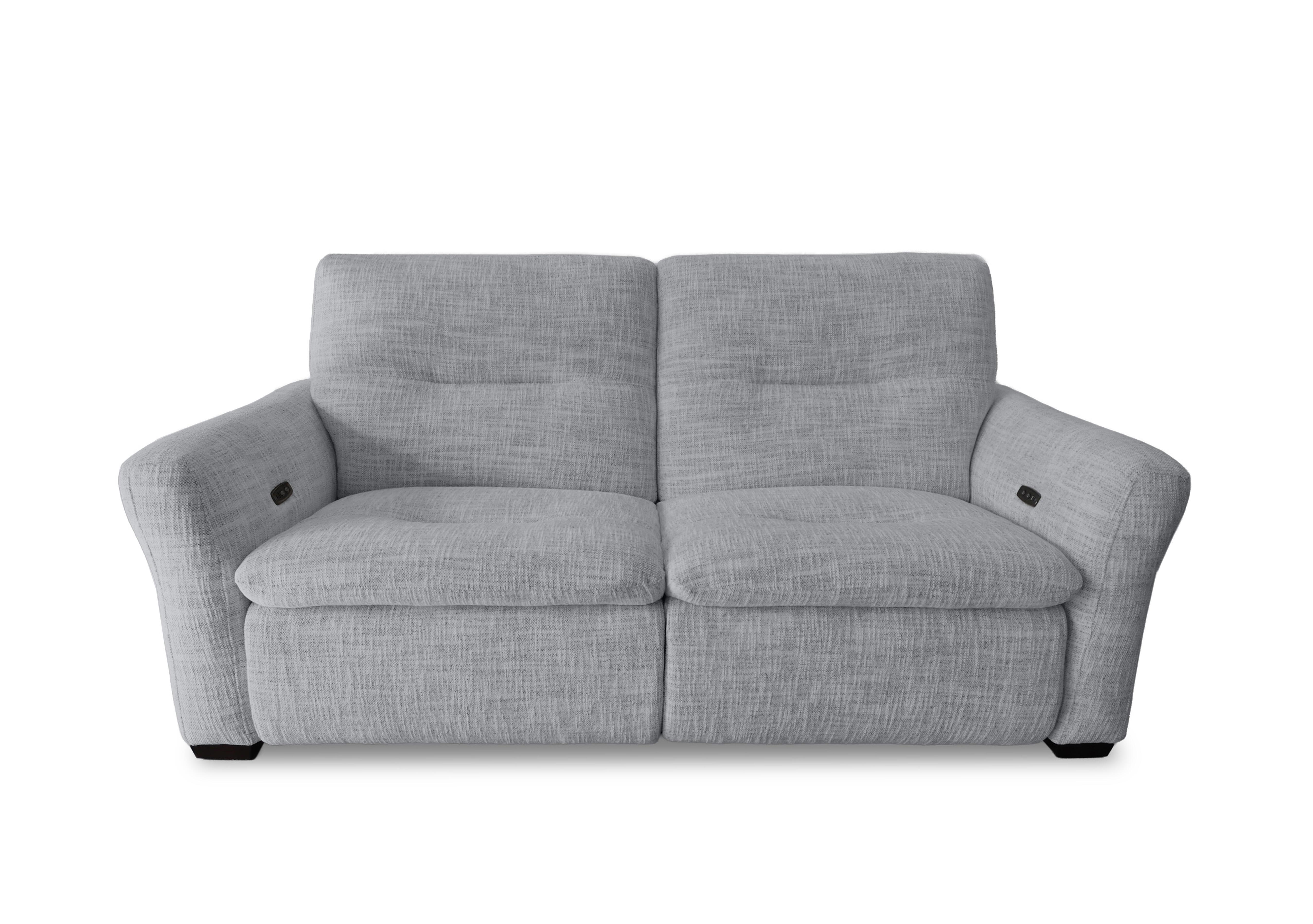 Restore 3 Seater Fabric Power Recliner Sofa with Power Headrests in Fab-Mga-R09 Dove Grey on Furniture Village