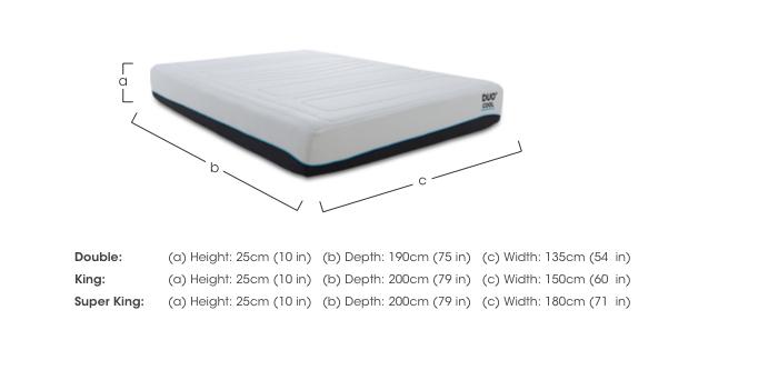 Duo Cool Mattress in  on Furniture Village