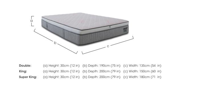 Duo Plus Mattress in  on Furniture Village