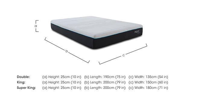 Hybrid Gel Firm Mattress in  on Furniture Village