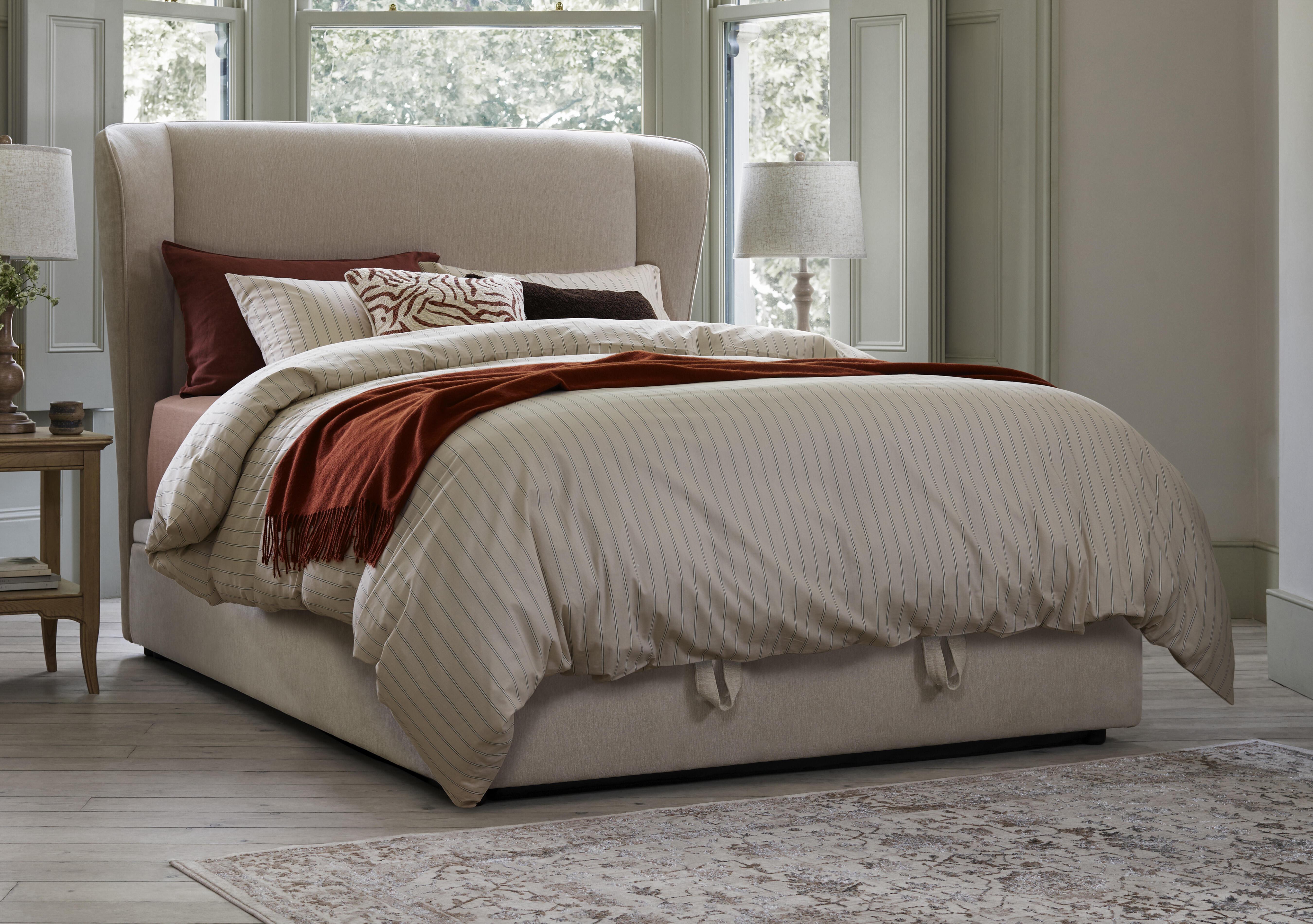 Duo Lorenzo End Lift Ottoman Bed Frame in  on Furniture Village