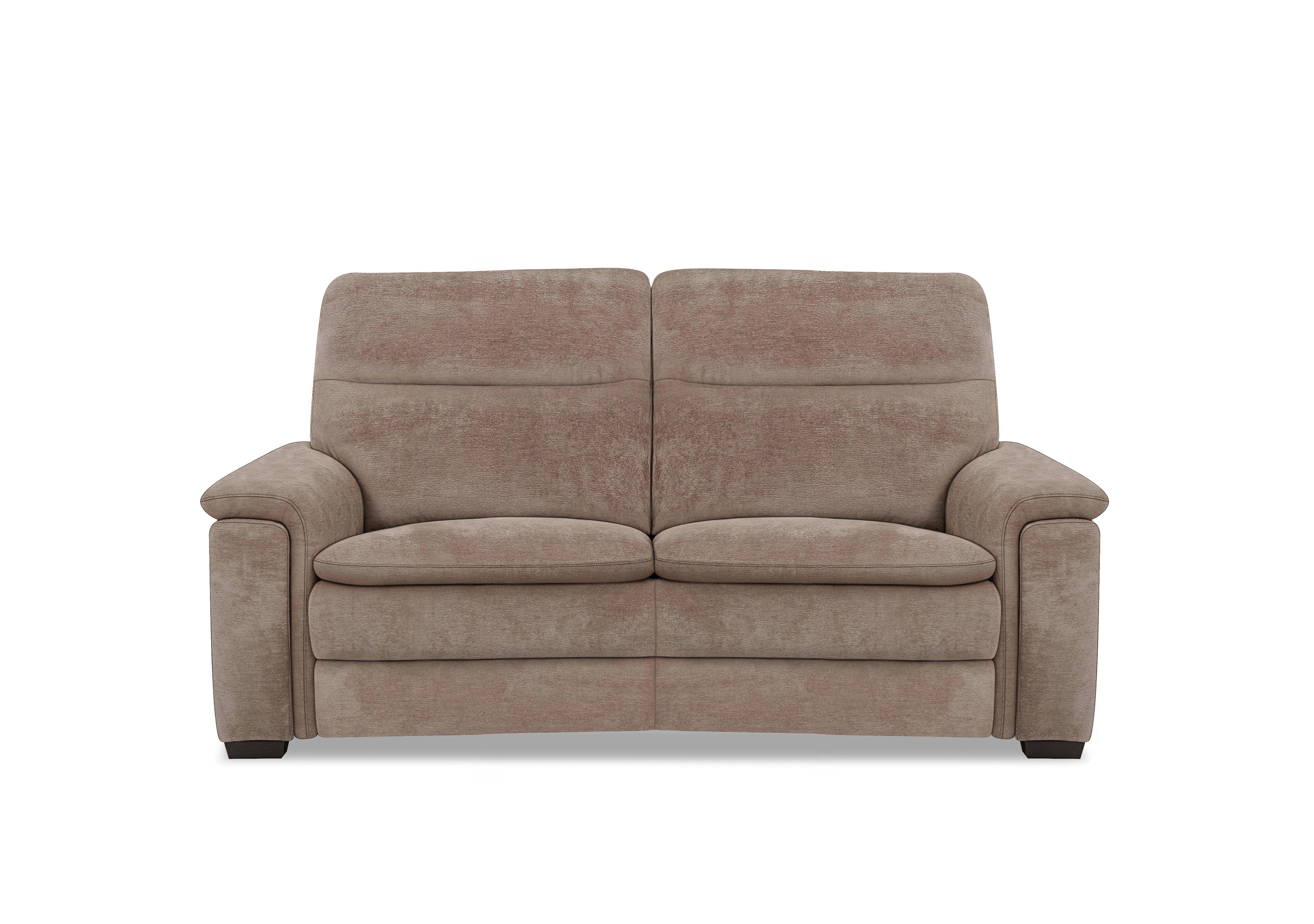 Recharge 2 Seater Fabric Sofa in Fab-Dab-R08 Brown on Furniture Village