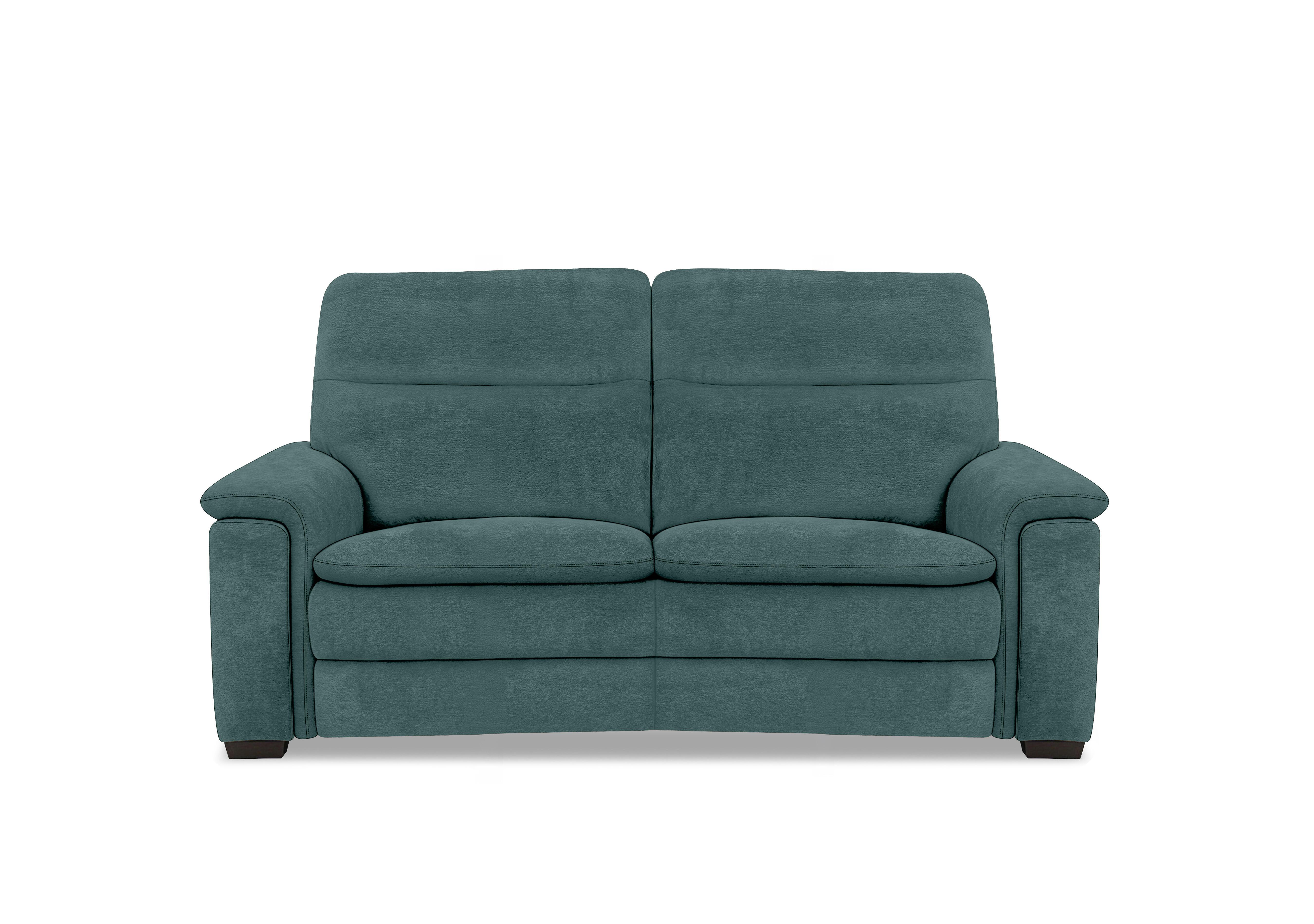 Recharge 2 Seater Fabric Sofa in Fab-Dab-R17 Peacock on Furniture Village