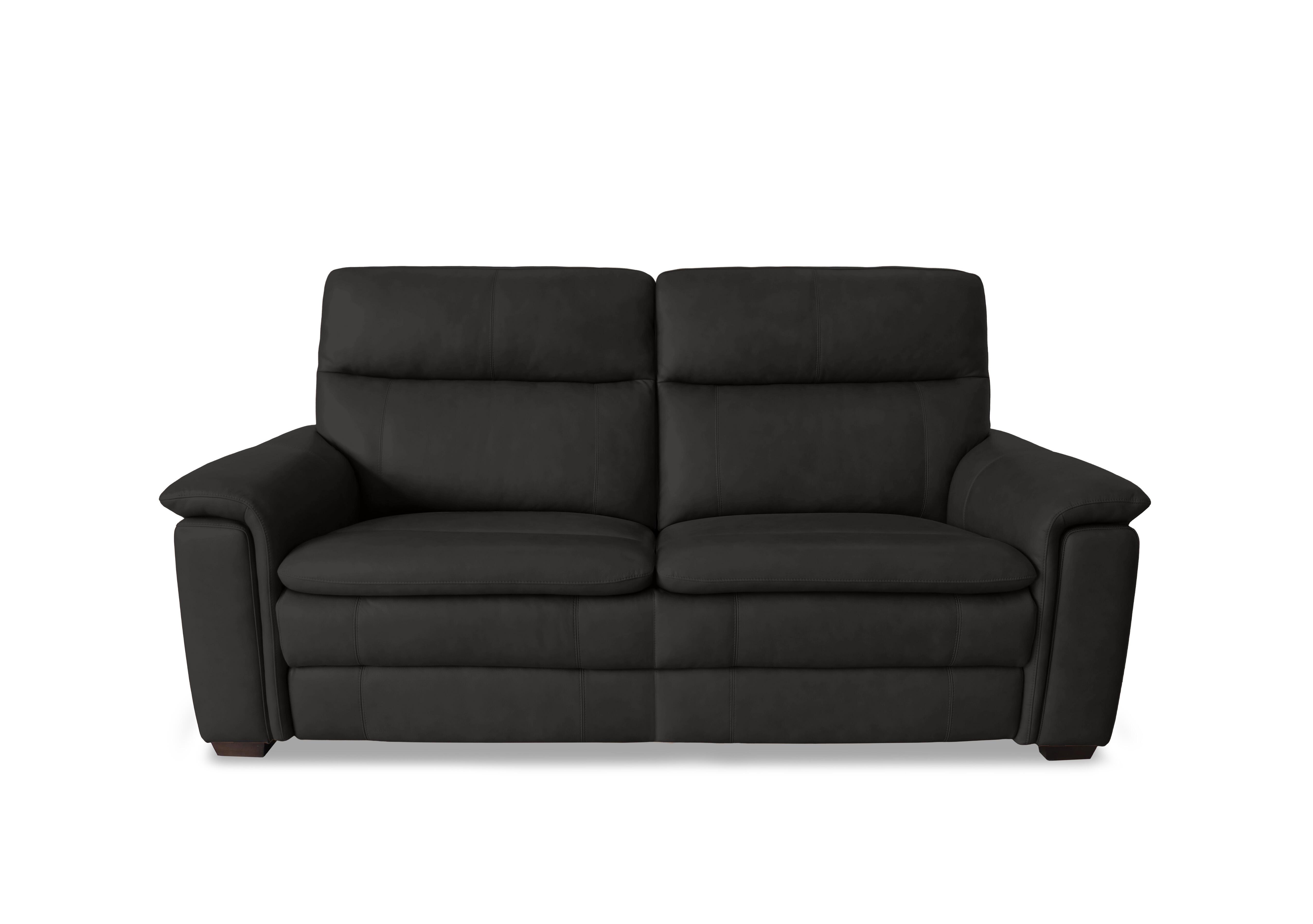 Recharge 2 Seater Leather Sofa in Bv-058e Shale Grey on Furniture Village