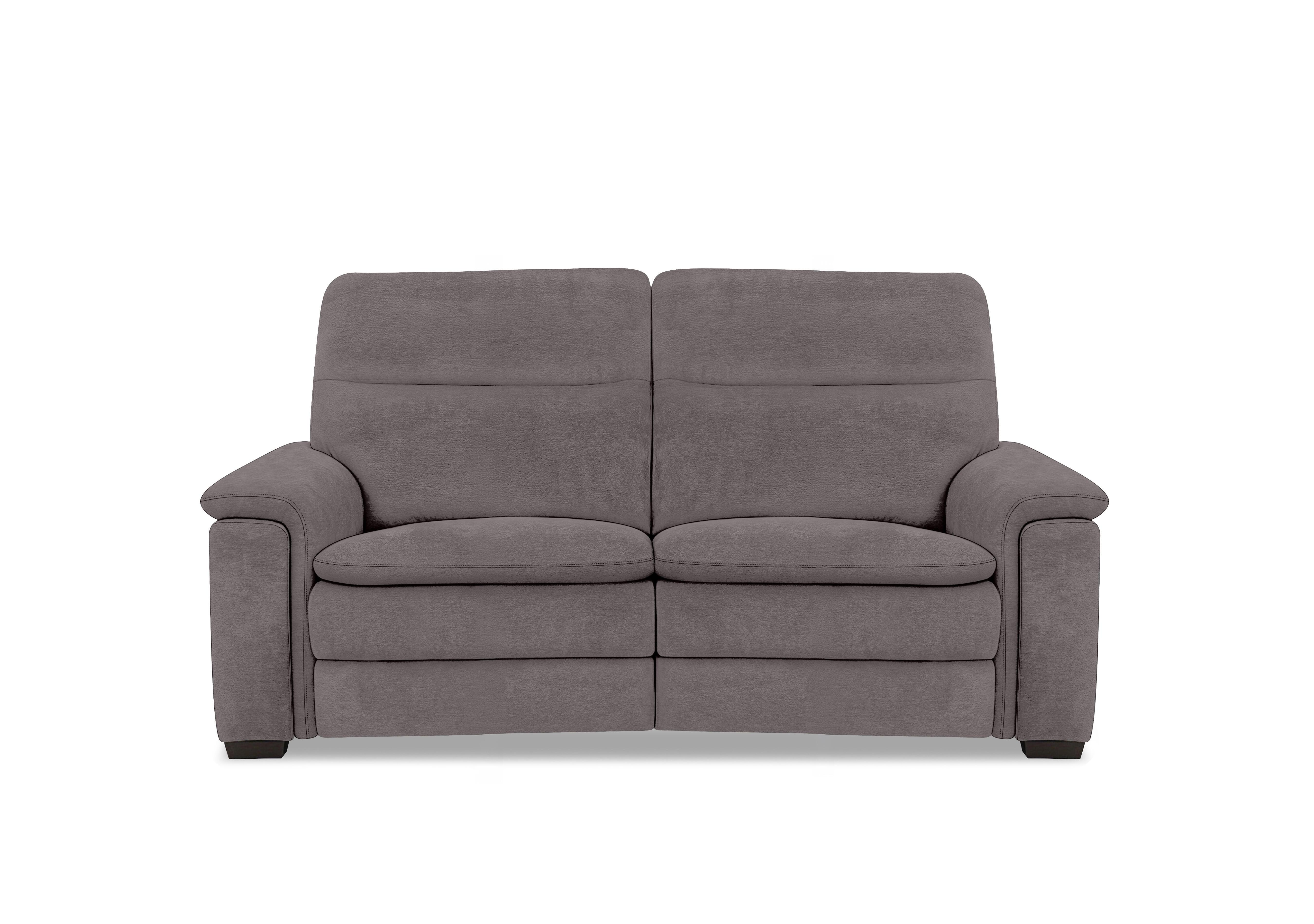 Recharge 2 Seater Fabric Power Recliner Sofa with Power Headrests in Fab-Dab-R02 Steel Grey on Furniture Village