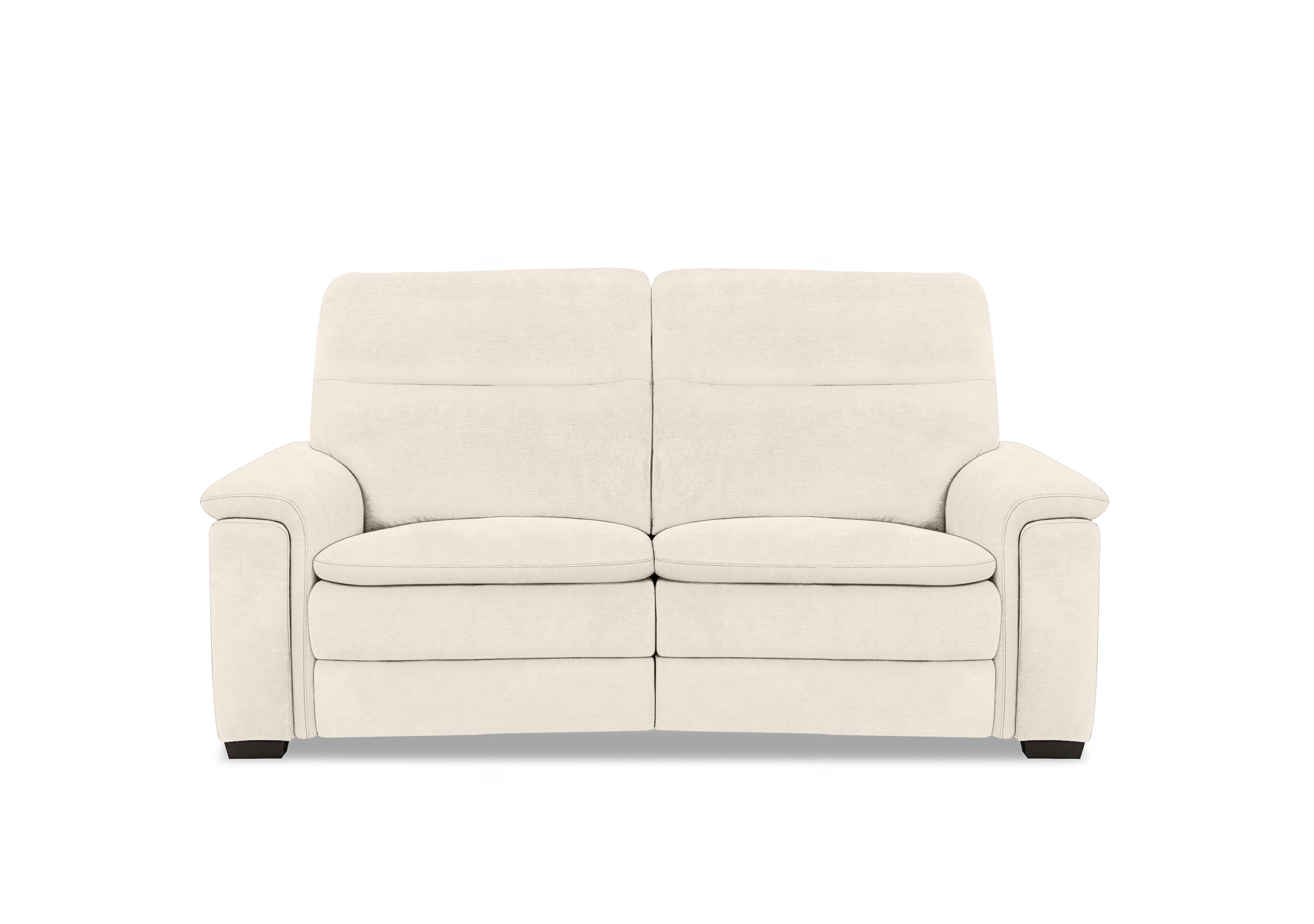 Recharge 2 Seater Fabric Power Recliner Sofa with Power Headrests in Fab-Dab-R05 Cream on Furniture Village