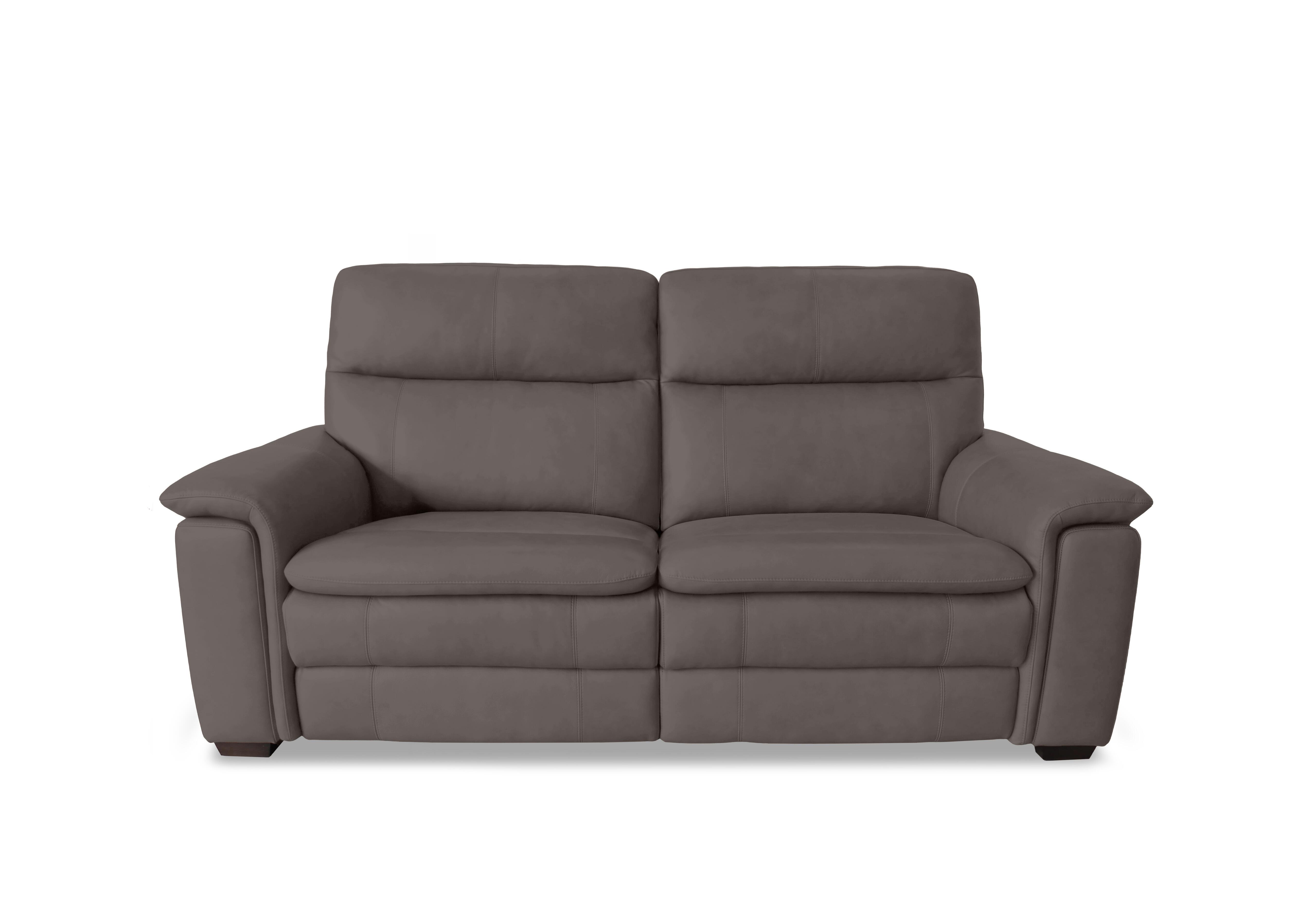 Recharge 2 Seater Leather Power Recliner Sofa with Power Headrests in Bv-042e Elephant on Furniture Village