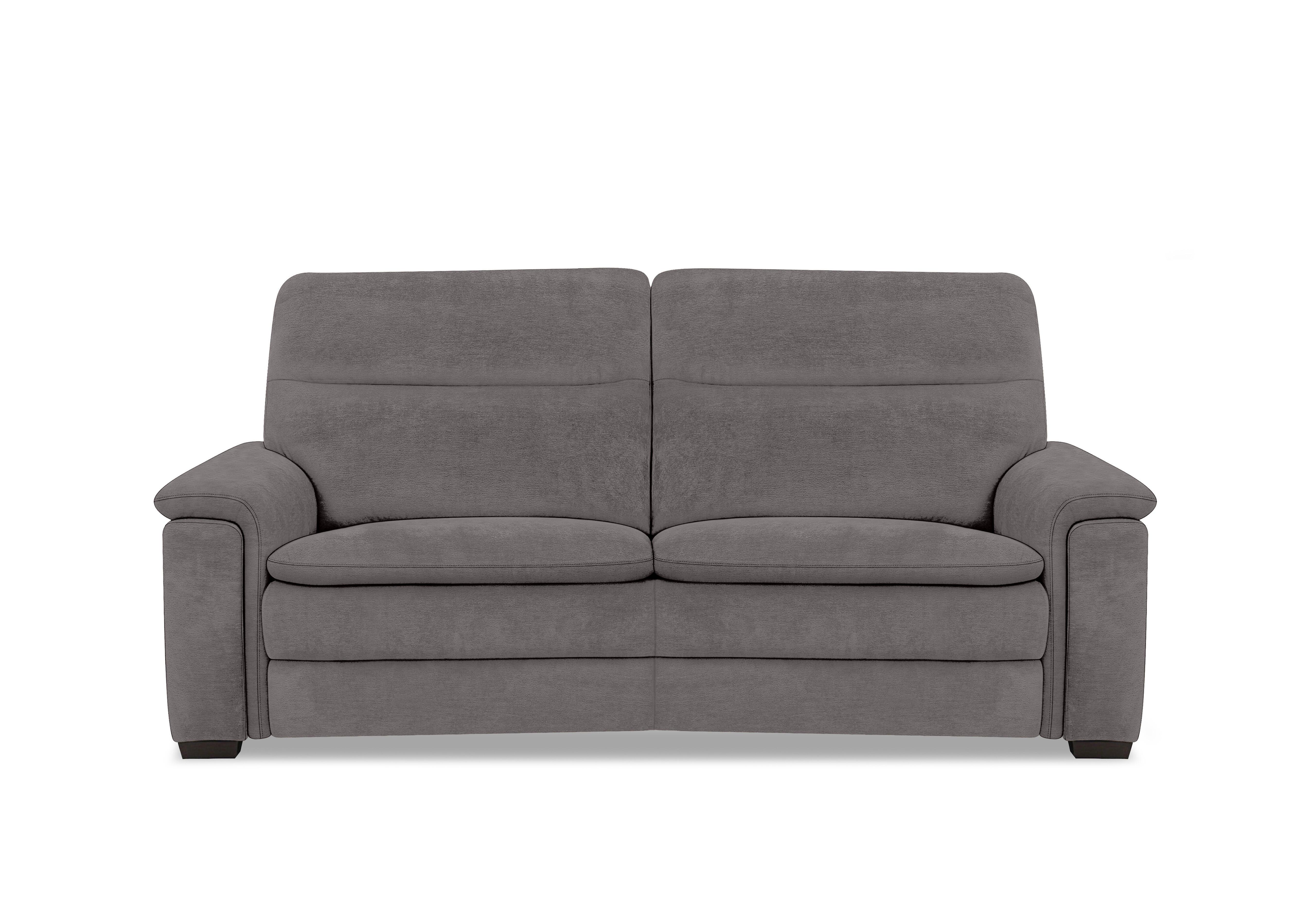 Recharge 3 Seater Fabric Sofa in Fab-Dab-R02 Steel Grey on Furniture Village