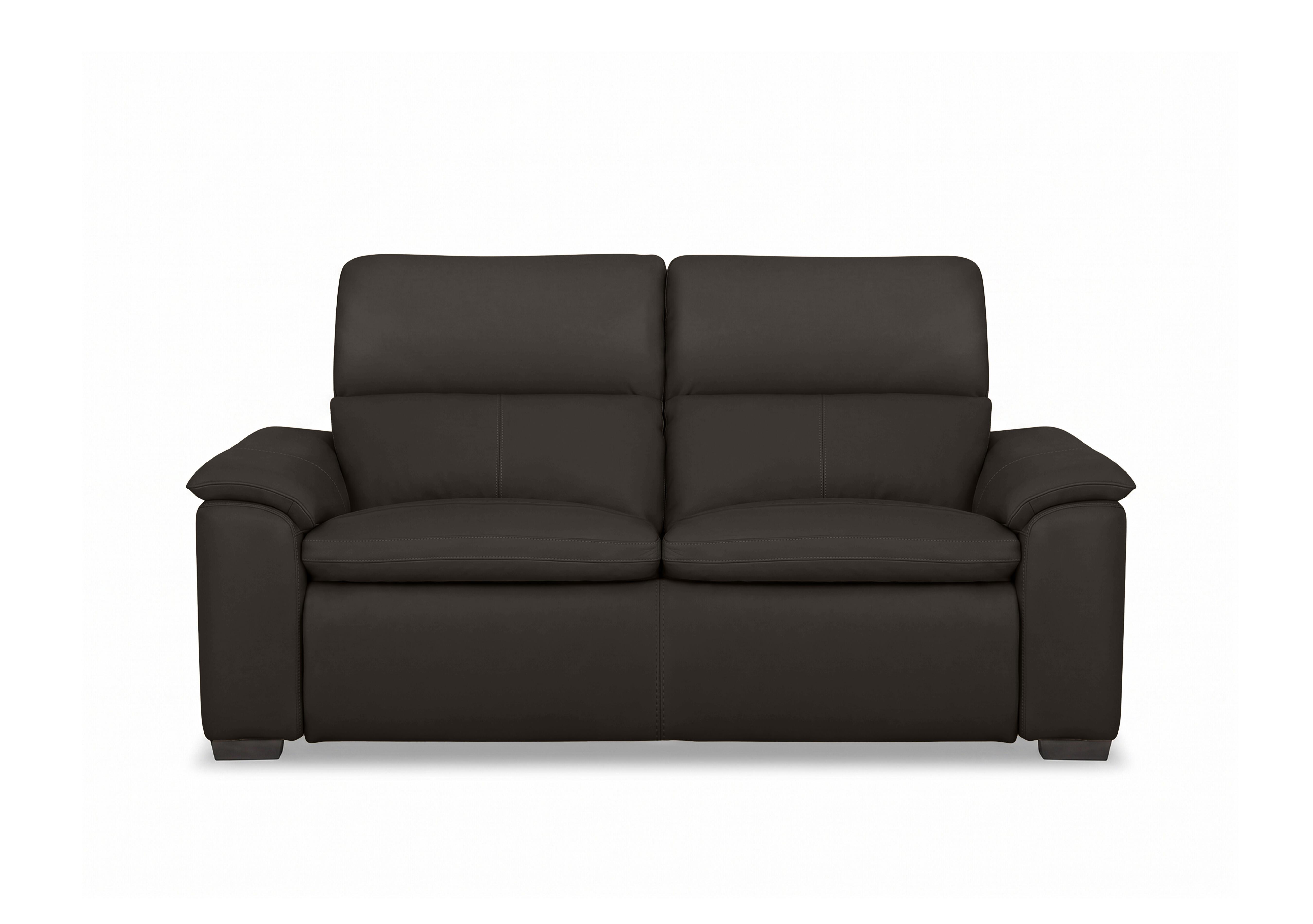 Relax 2 Seater Leather Sofa in Nw-1748 Dark Chocolate on Furniture Village