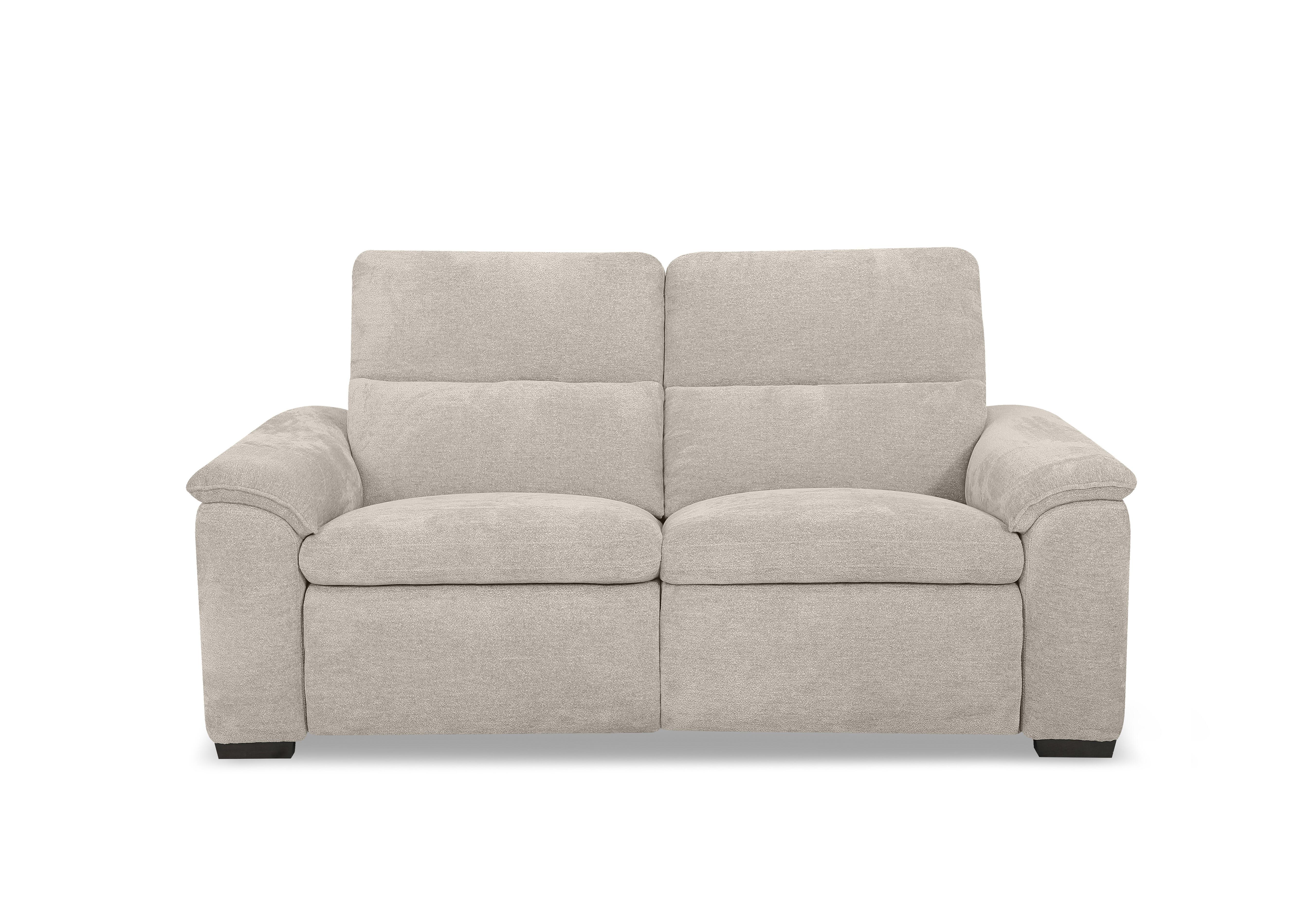Relax 2 Seater Fabric Power Recliner Sofa with Power Headrests in Fab-Mat-R01 Light Grey on Furniture Village