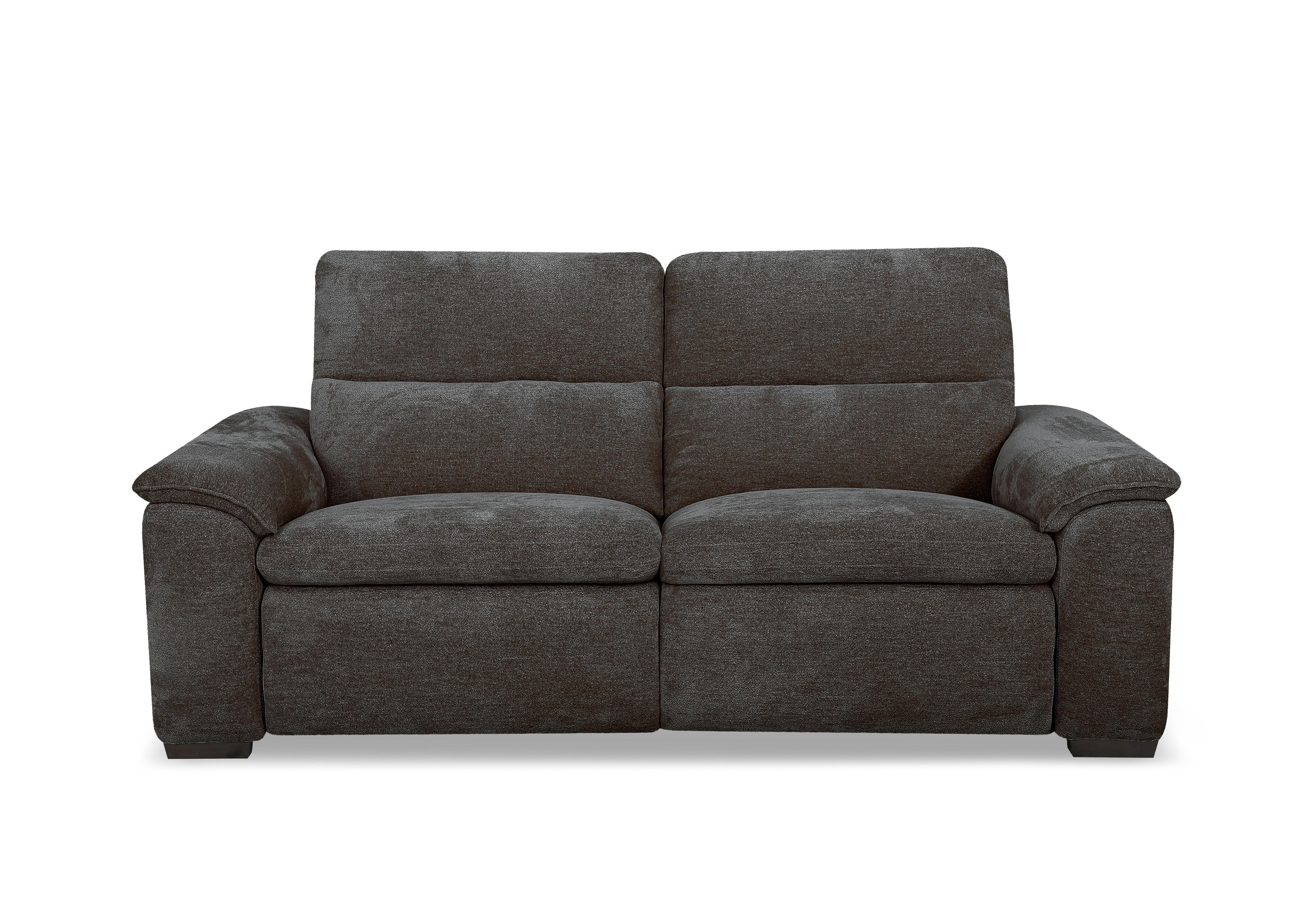 Relax 3 Seater Fabric Power Recliner Sofa with Power Headrests in Fab-Mat-R15 Bluish Green on Furniture Village