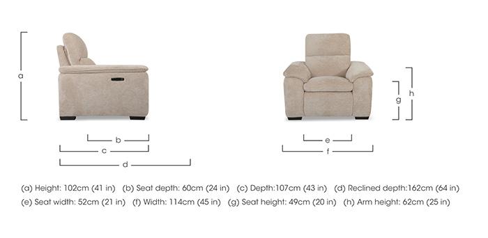 Relax Fabric Armchair in  on Furniture Village