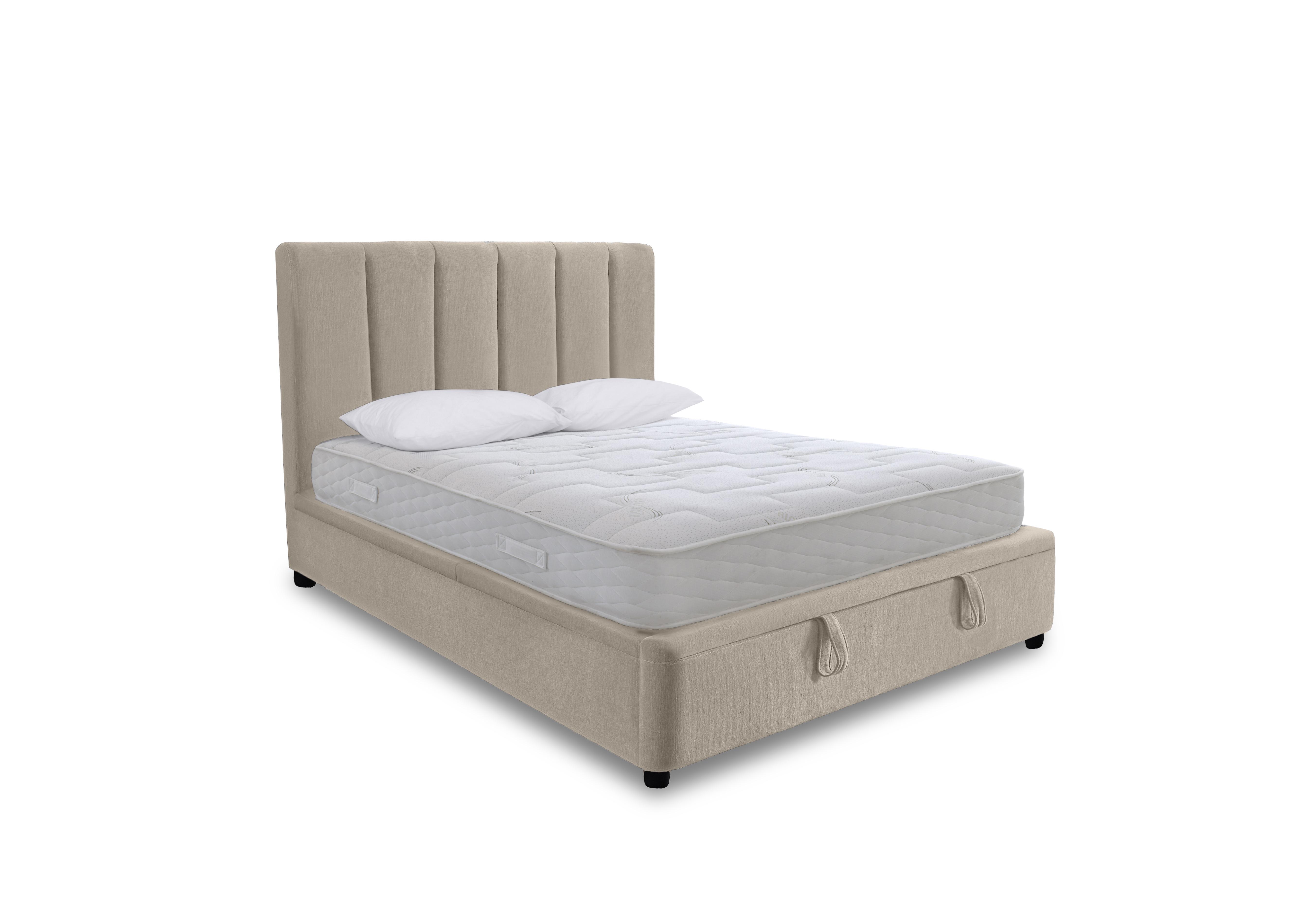 Duo Santos End Lift Ottoman Bed Frame in Taupe A3605-3a on Furniture Village