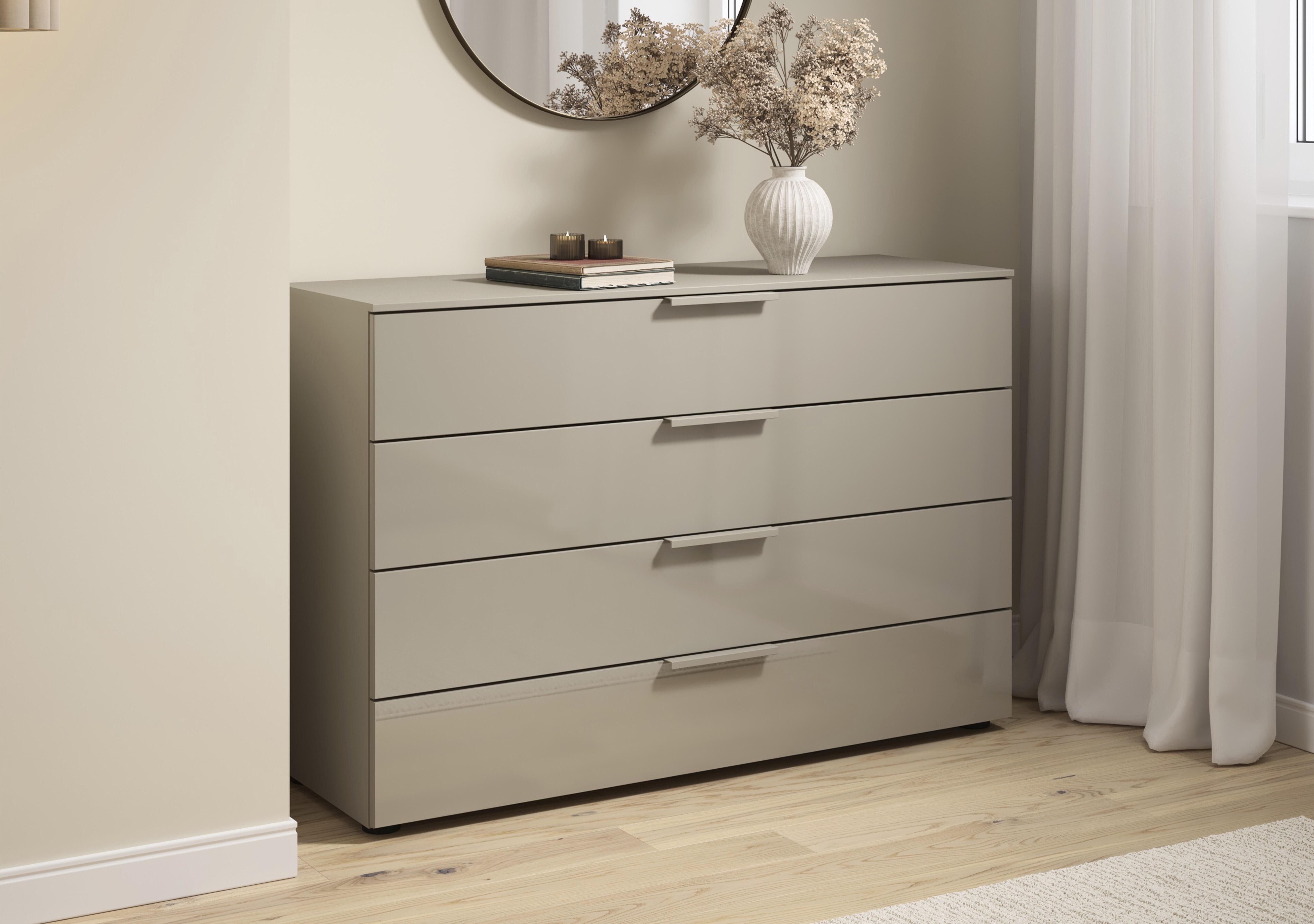Estella 120cm 4 Drawer Chest in  on Furniture Village