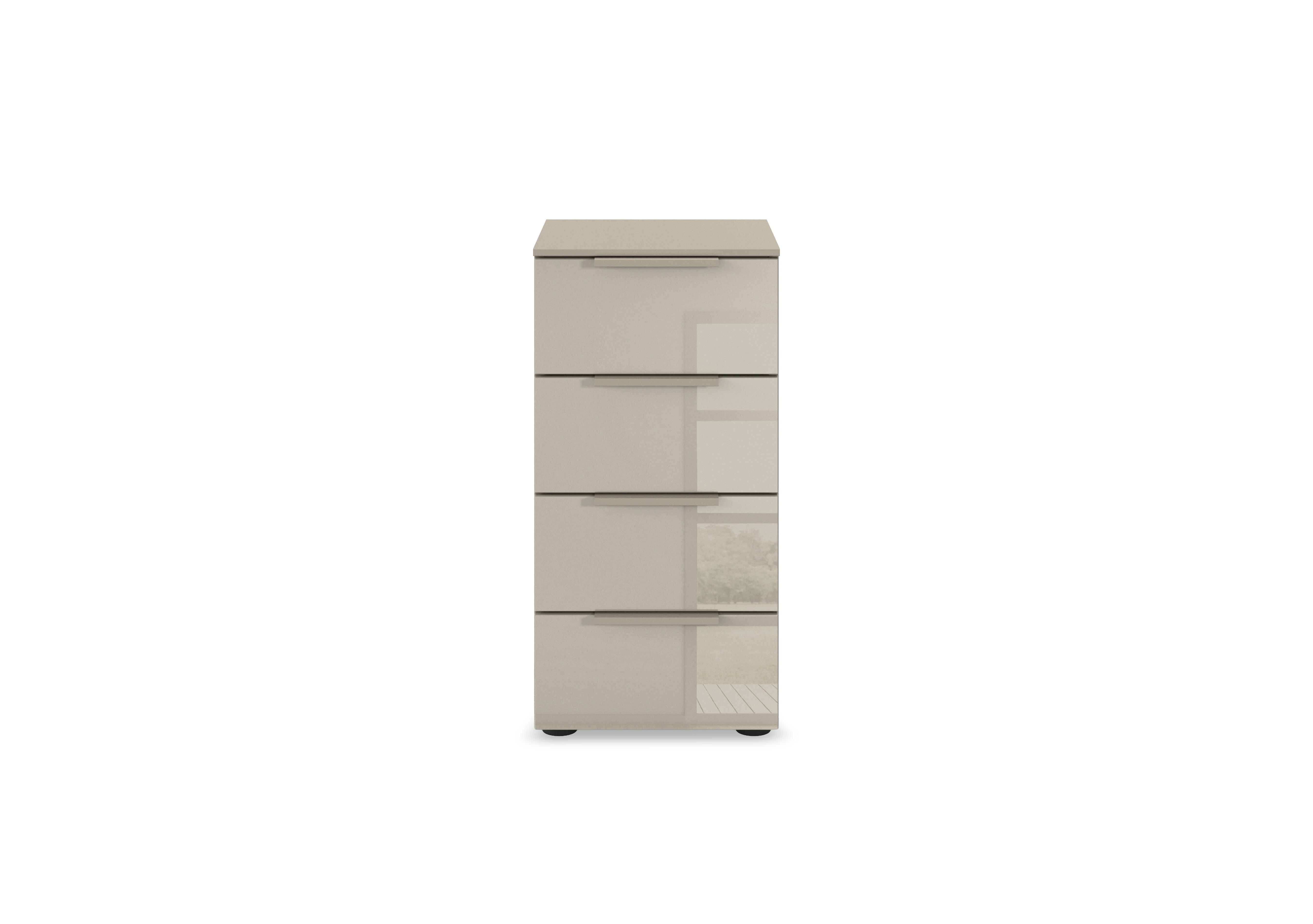 Estella 40cm 4 Drawer Chest in Afg4k Fango / Fango Glass on Furniture Village