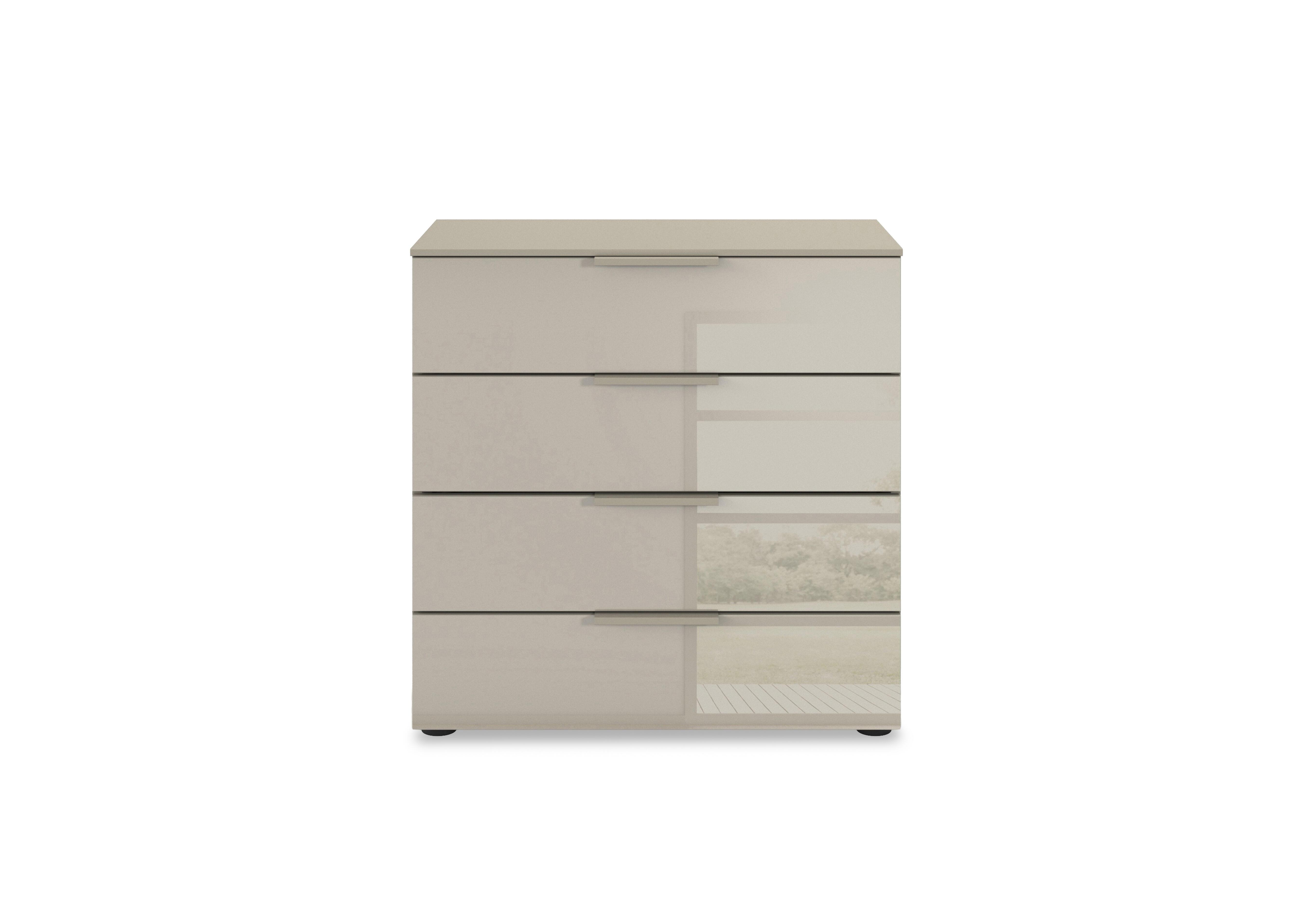 Estella 80cm 4 Drawer Chest in Afg4k Fango / Fango Glass on Furniture Village