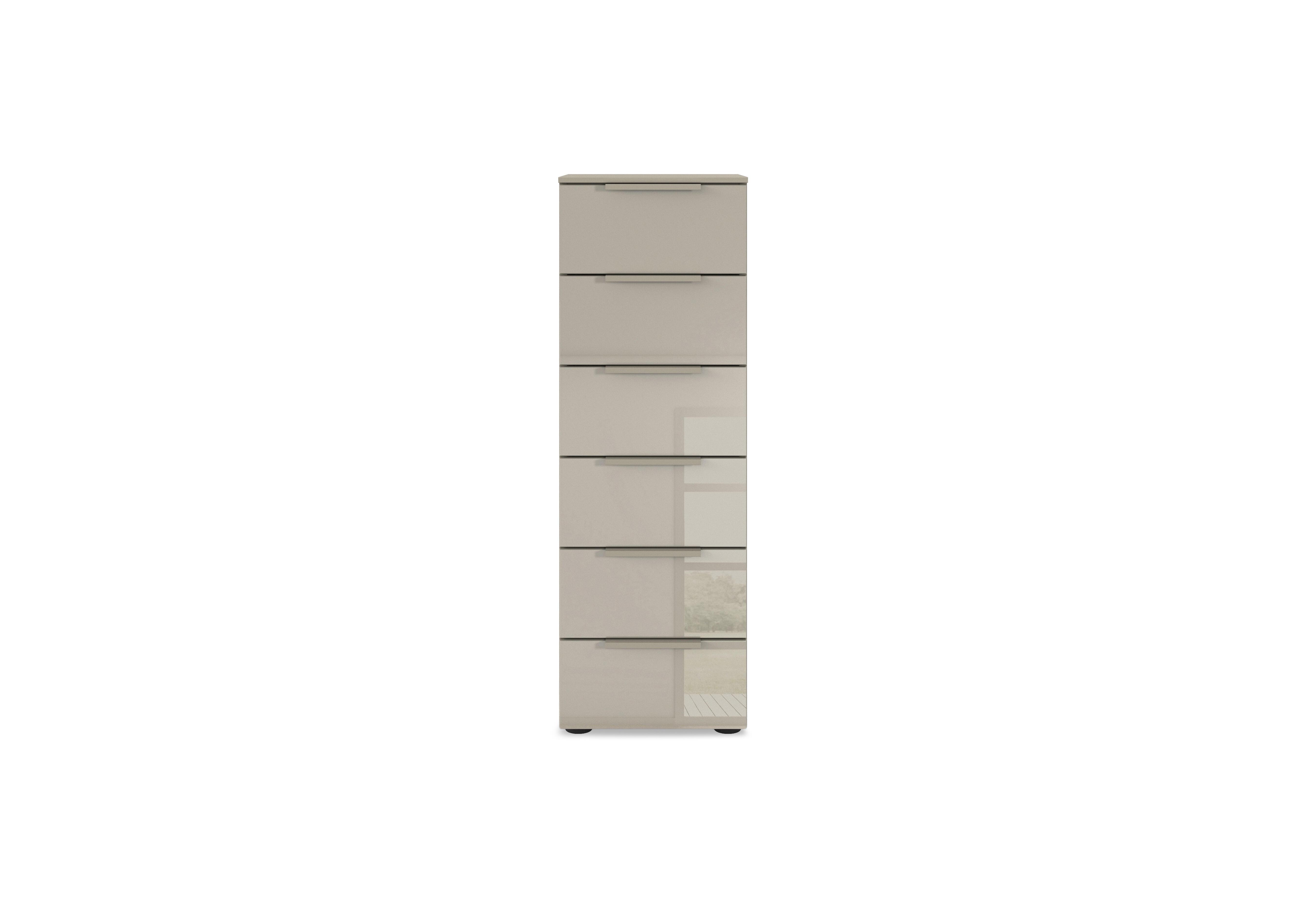 Estella 6 Drawer Chest in Afg4k Fango / Fango Glass on Furniture Village