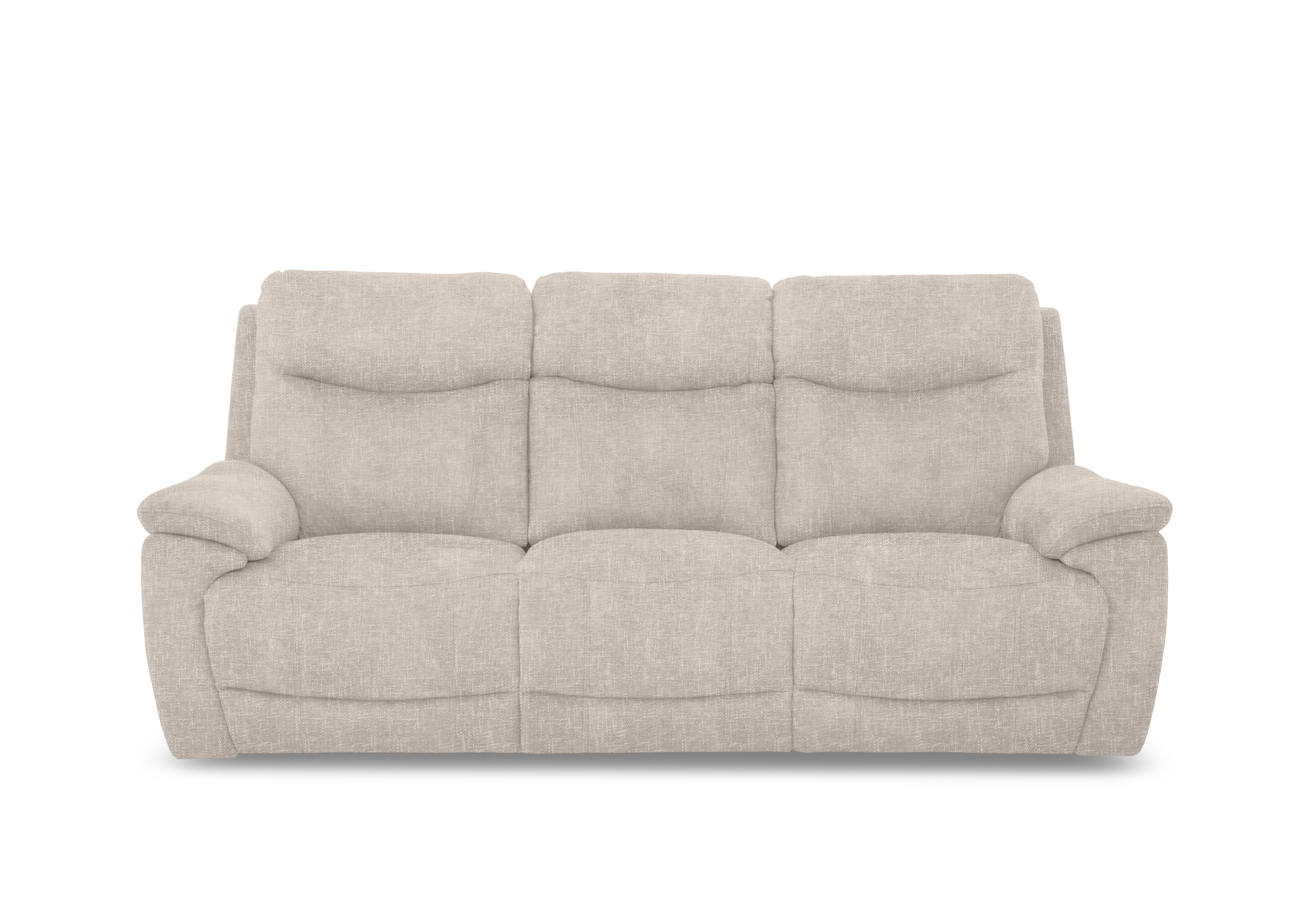 Sloane 3 Seater 3 Cushion Fabric Sofa in 13445 Anivia Nature on Furniture Village